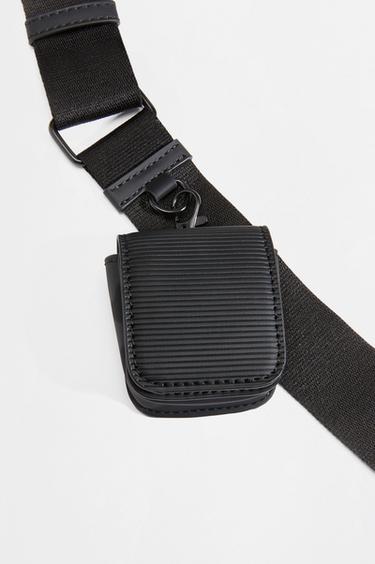 Flap crossbody bag — BLACK 3