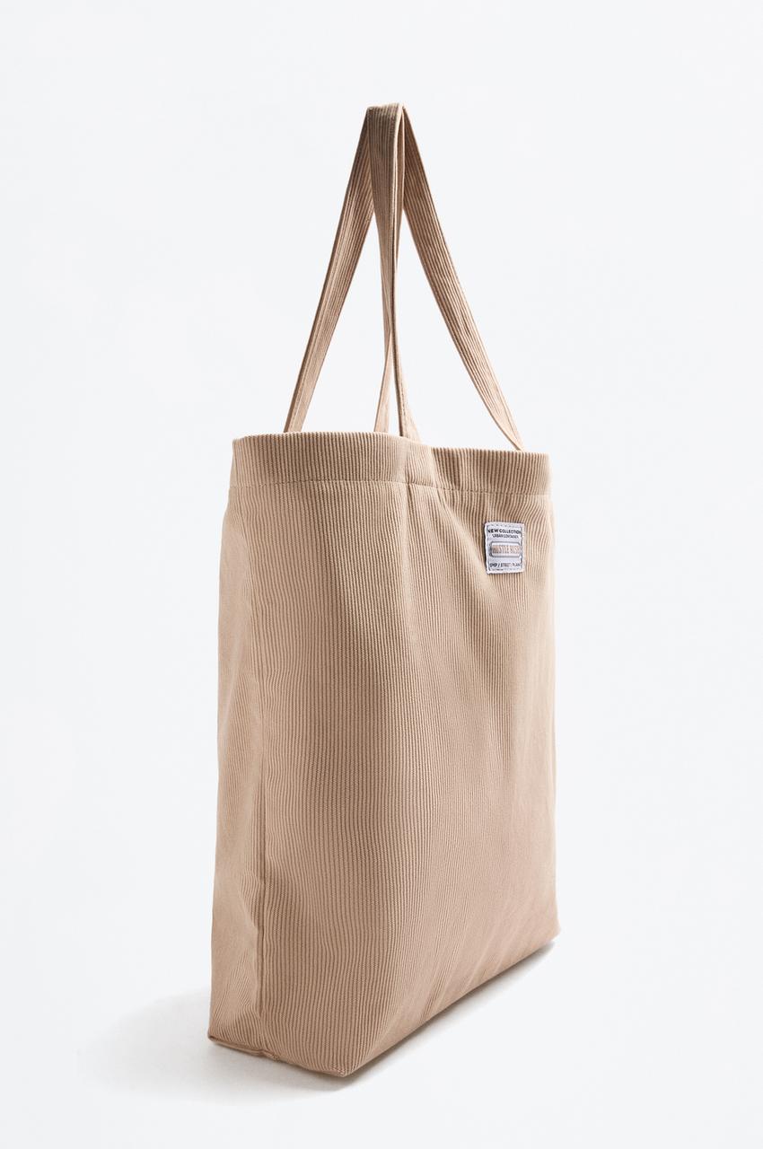 Bolso shopper pana BOLSOS MOCHILAS Hombre Lefties ESPAÑA - Main Image