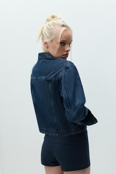 Toggle denim jacket — INDIGO 5