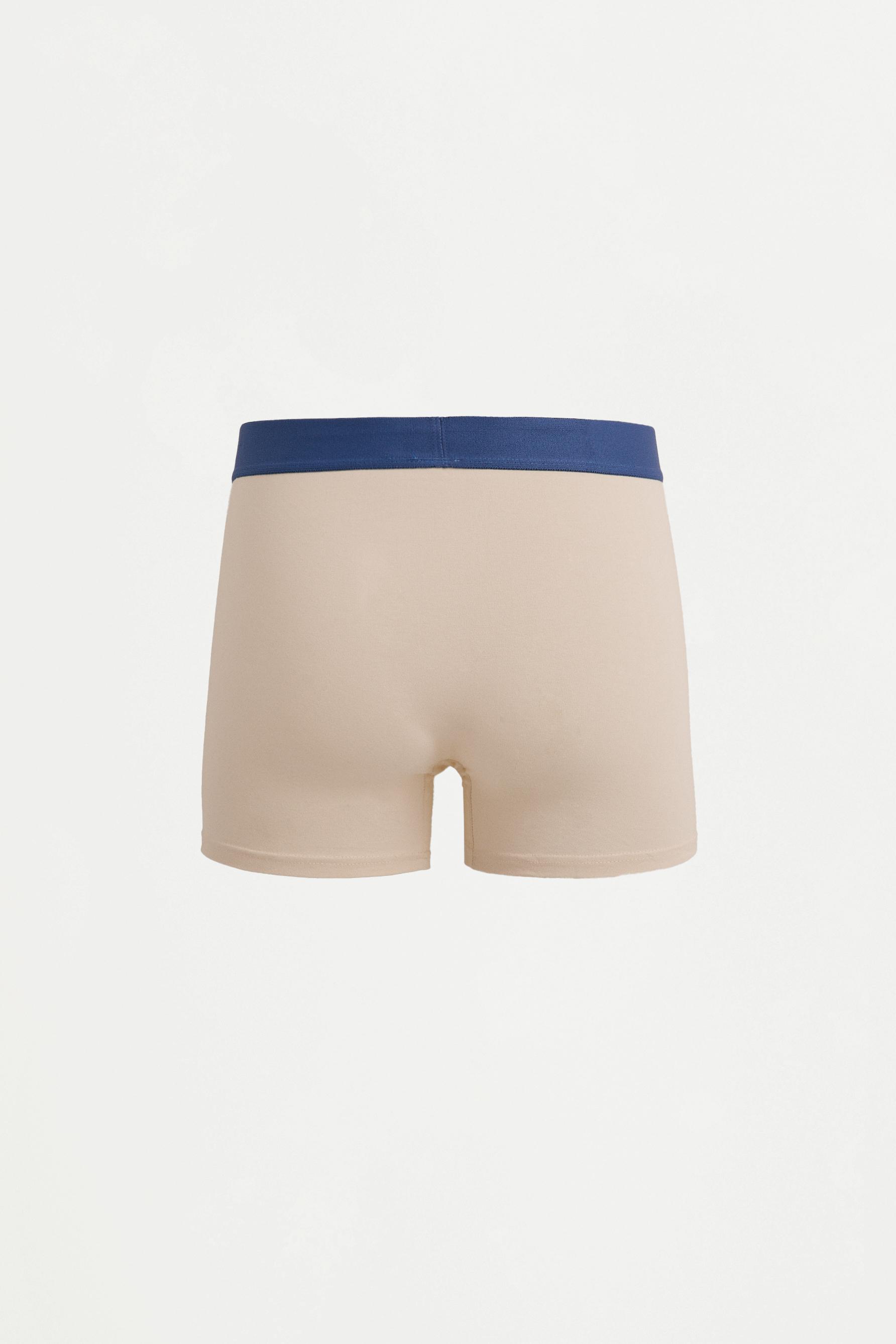 5-Pack of assorted long boxers — BLUE