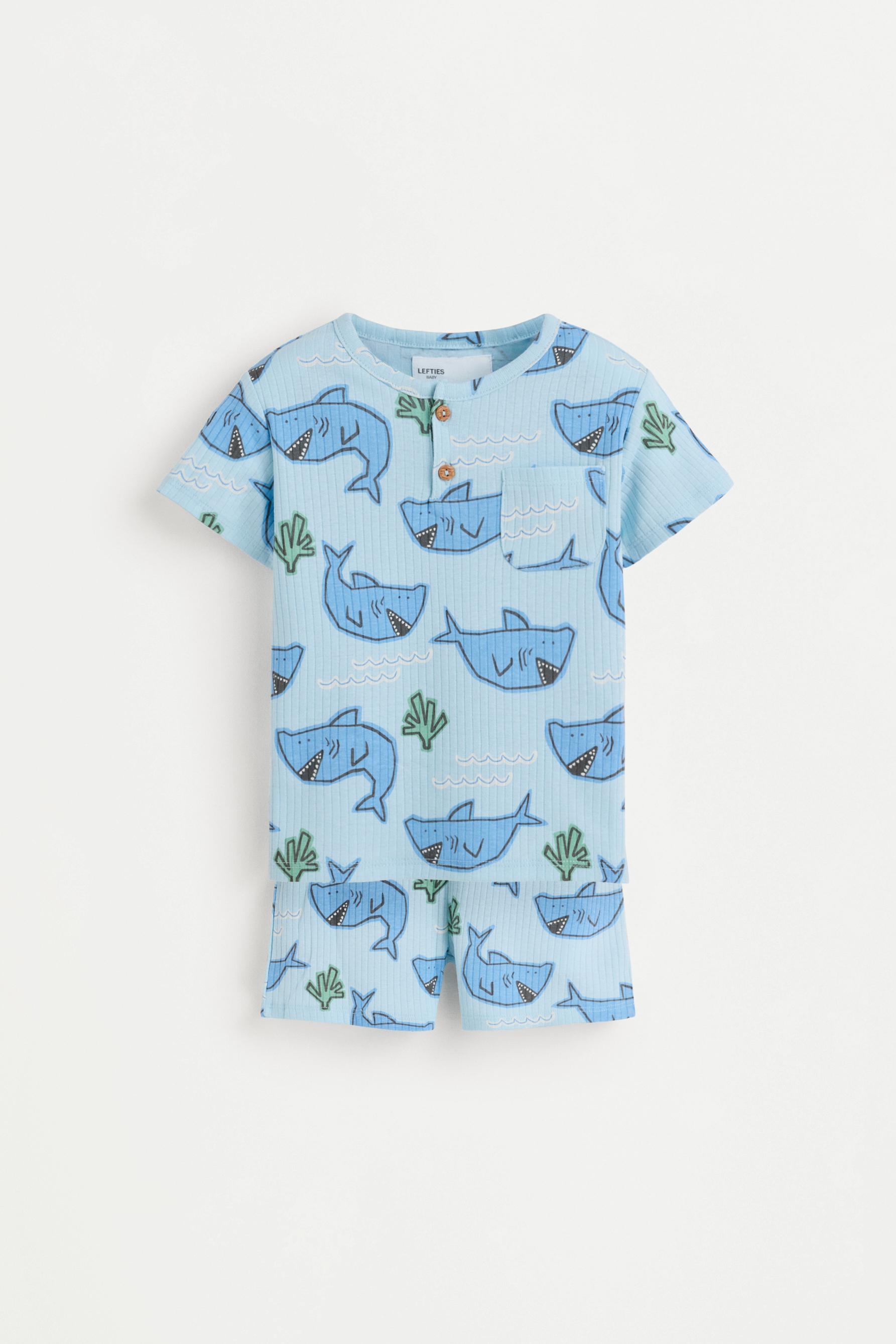 Pijama tiburones canalé