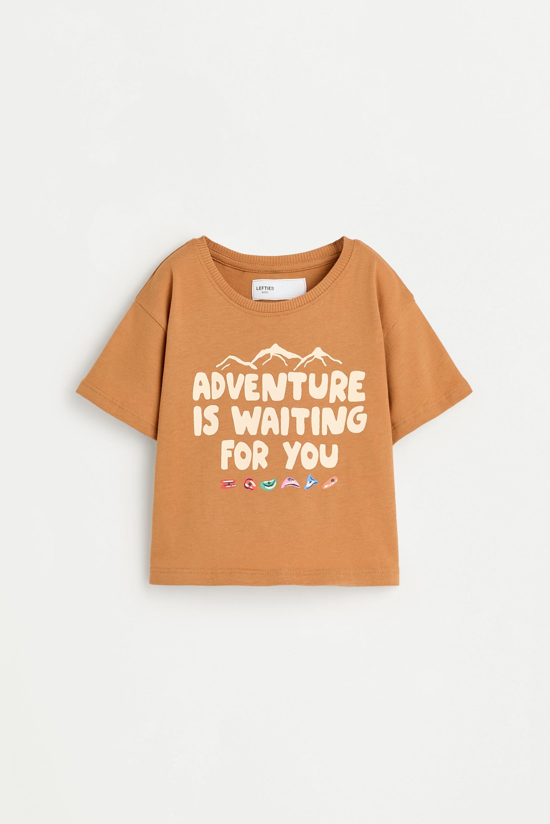 Printed T-shirt and Bermuda shorts set — PUMPKIN