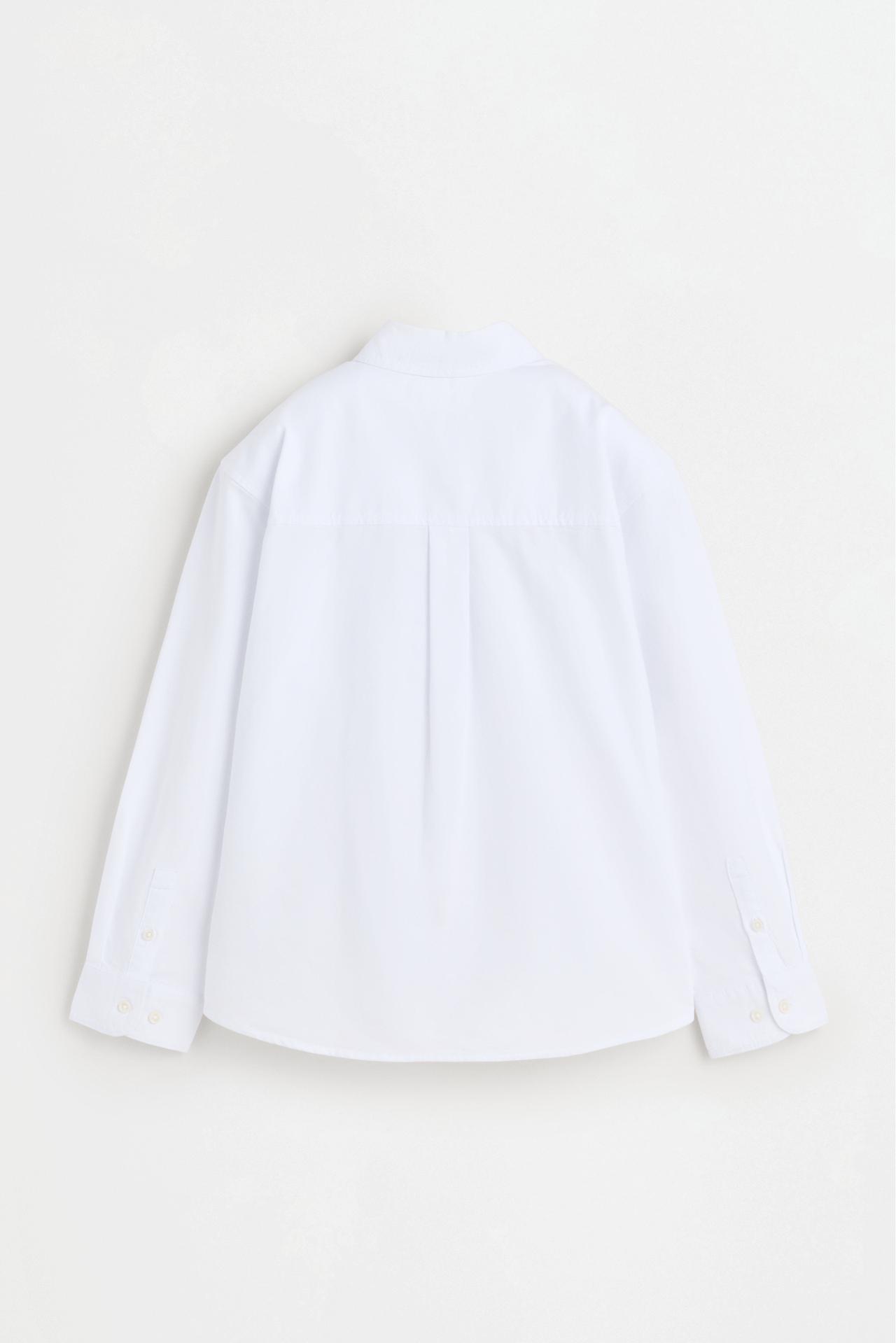 Oxford shirt — WHITE