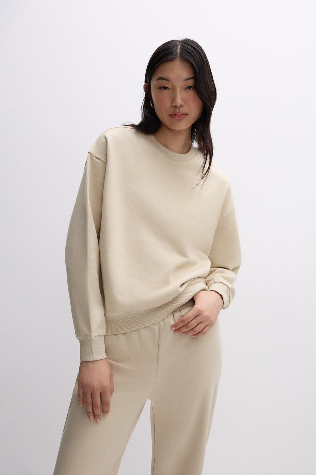 Basic tracksuit sweatshirt
