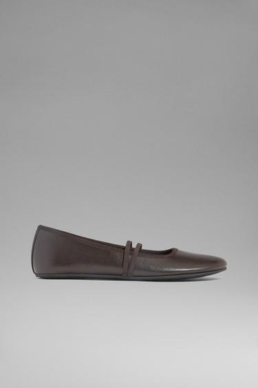 Comfort ballet flats — BROWN 1