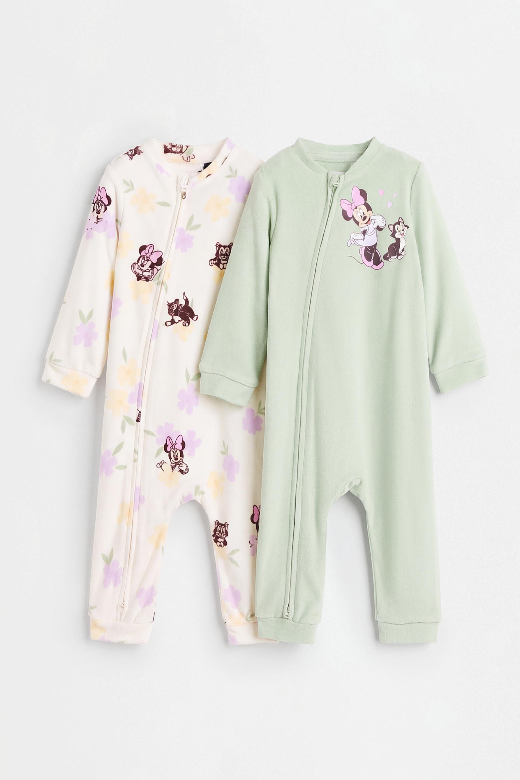 Pack 2 pijamas Minnie Mouse ©Disney aterciopelados enteros