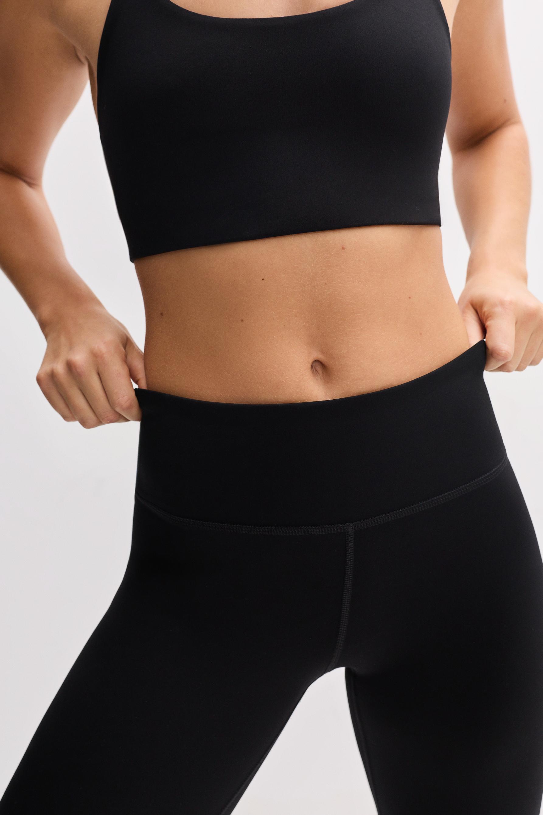 Basic sports leggings — BLACK