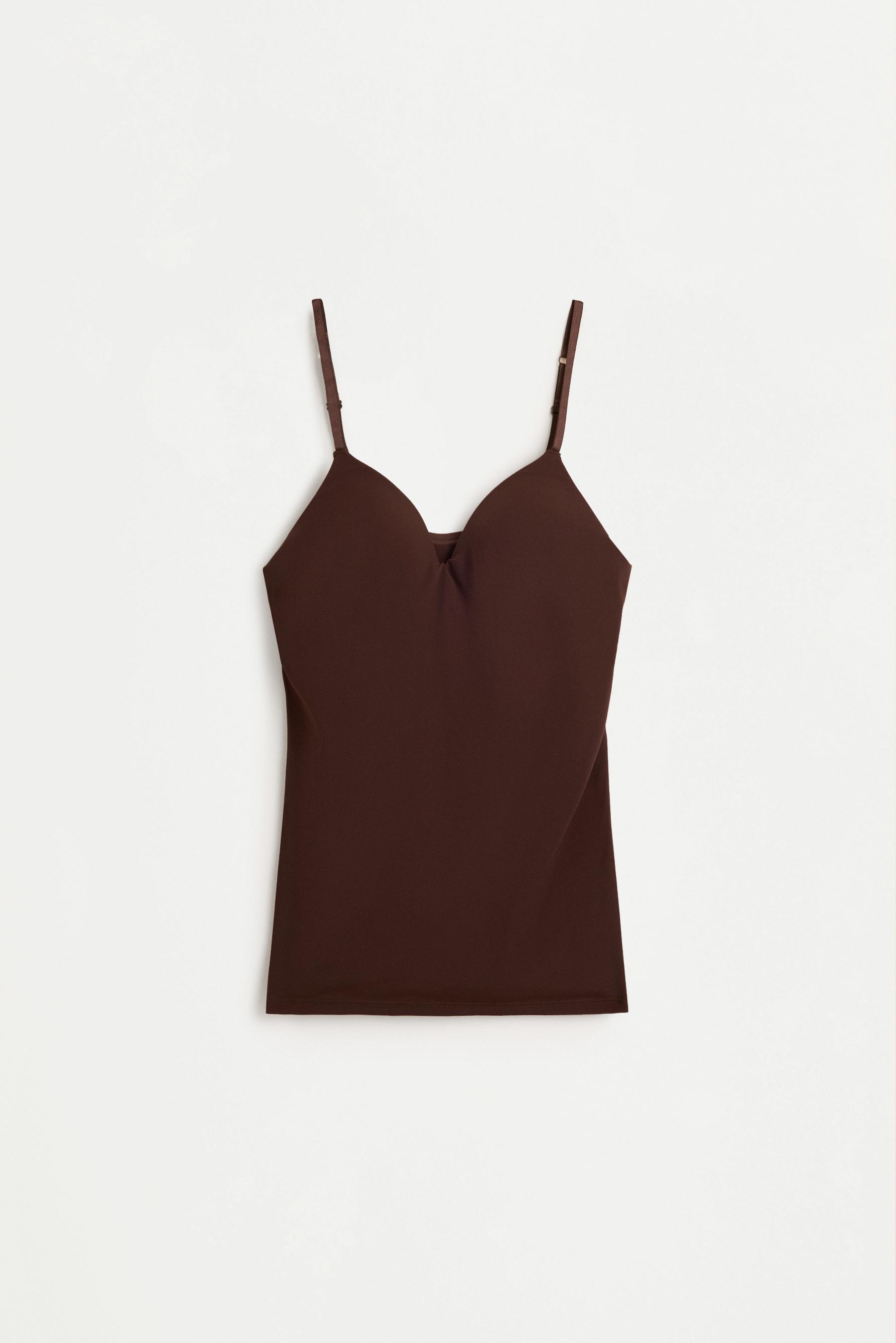 Molded cup top — CHOCOLATE