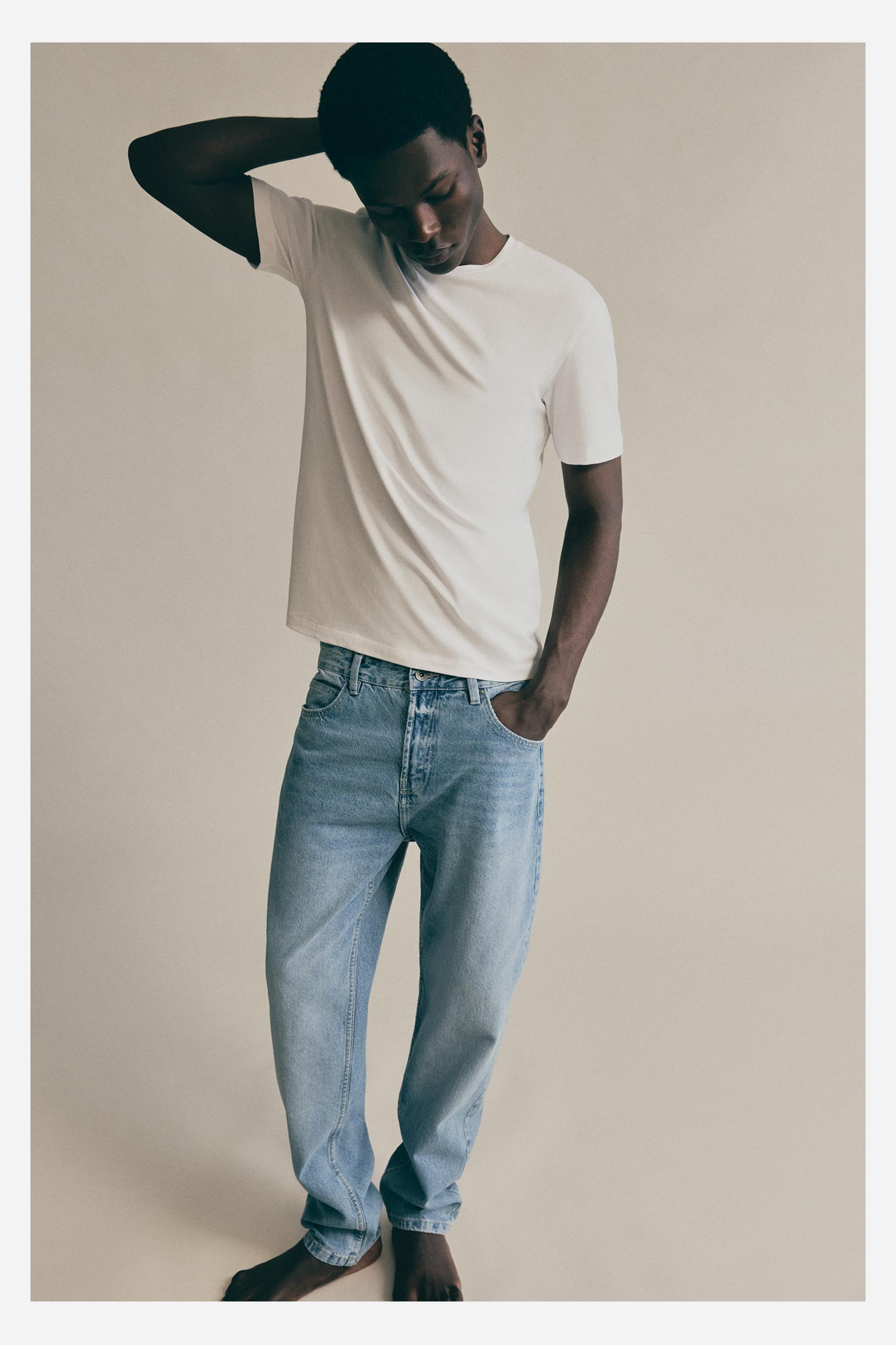 2-pack of basic T-shirts — WHITE