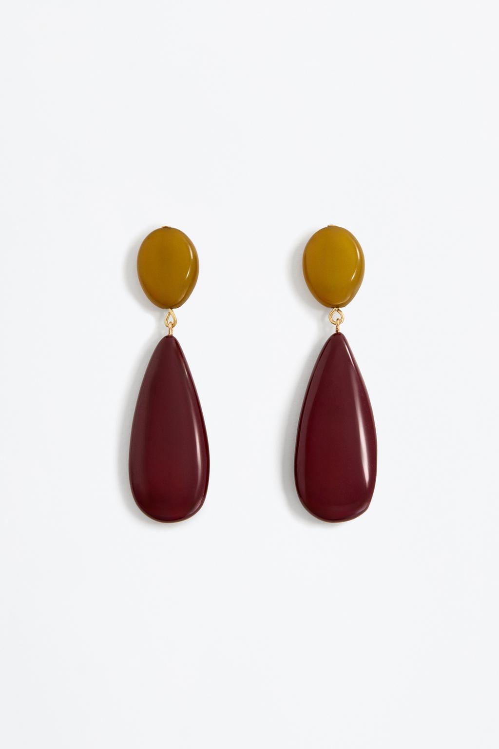 Teardrop earrings