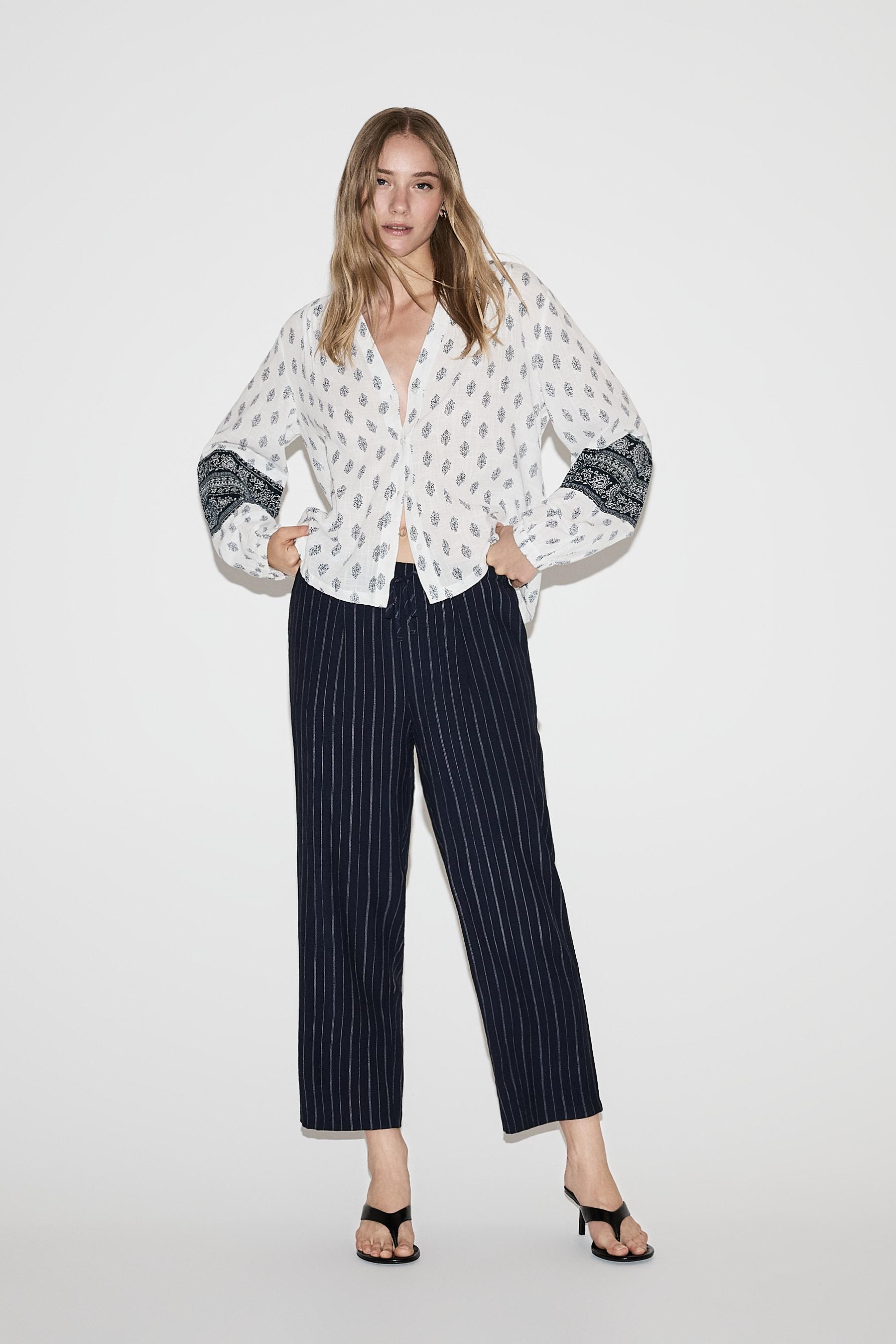 Textured jogging trousers — DARK NAVY
