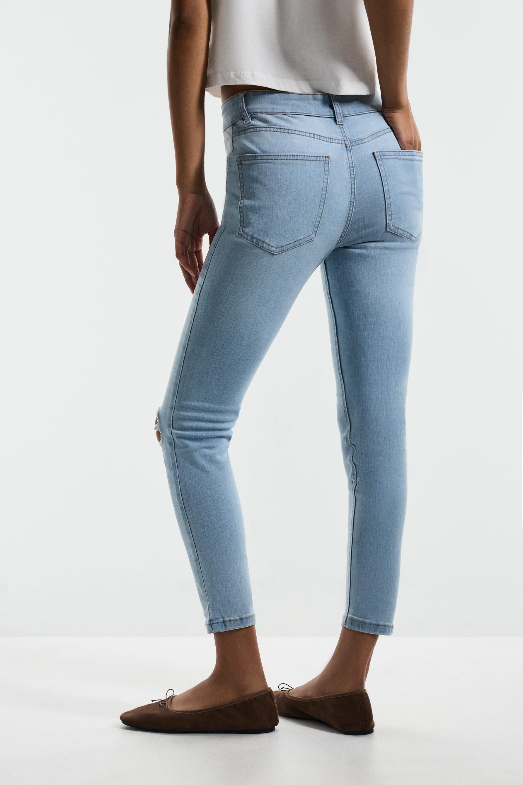 Skinny jeans — PALE SKY BLUE