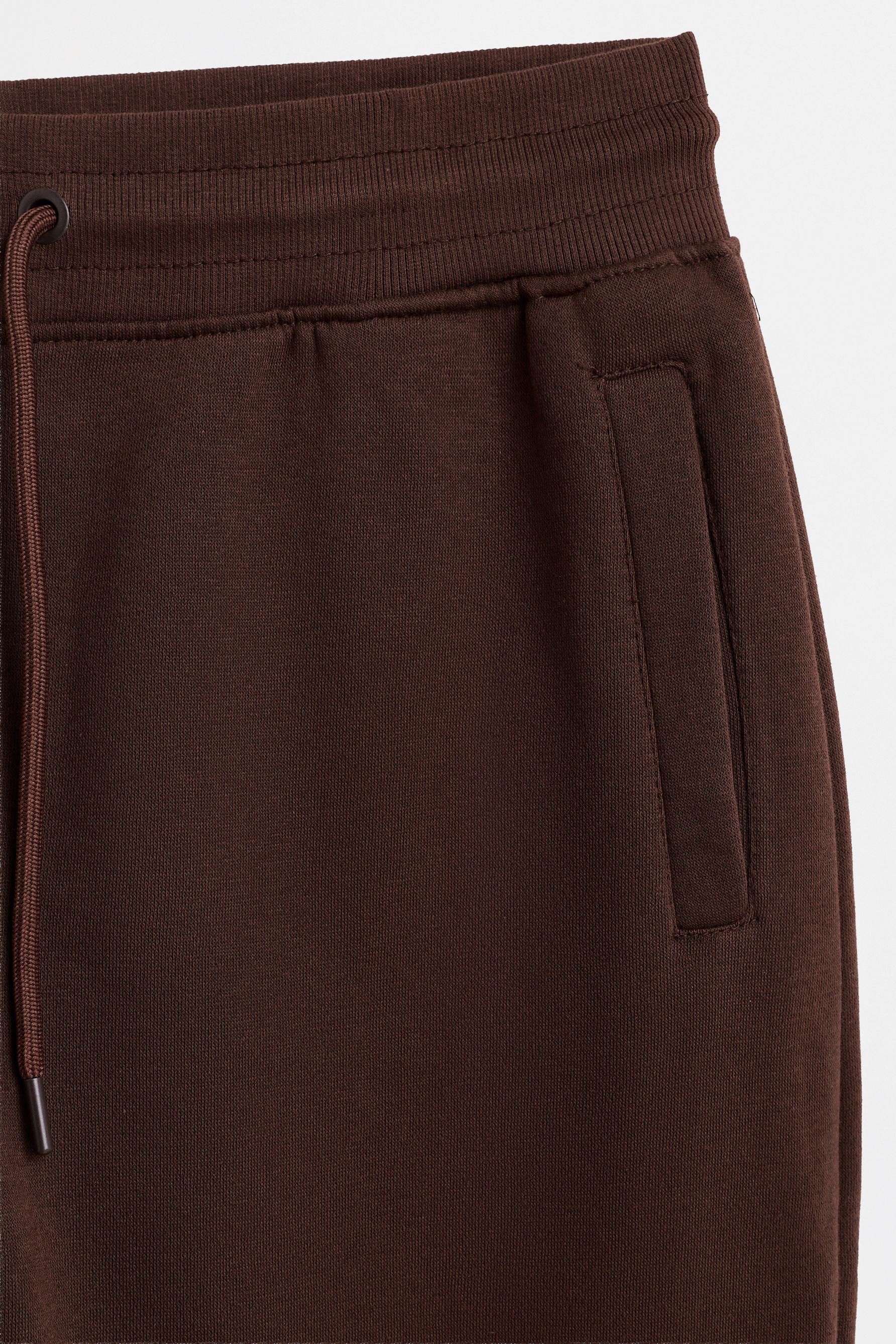Regular fit tracksuit bottoms — CHOCOLATE