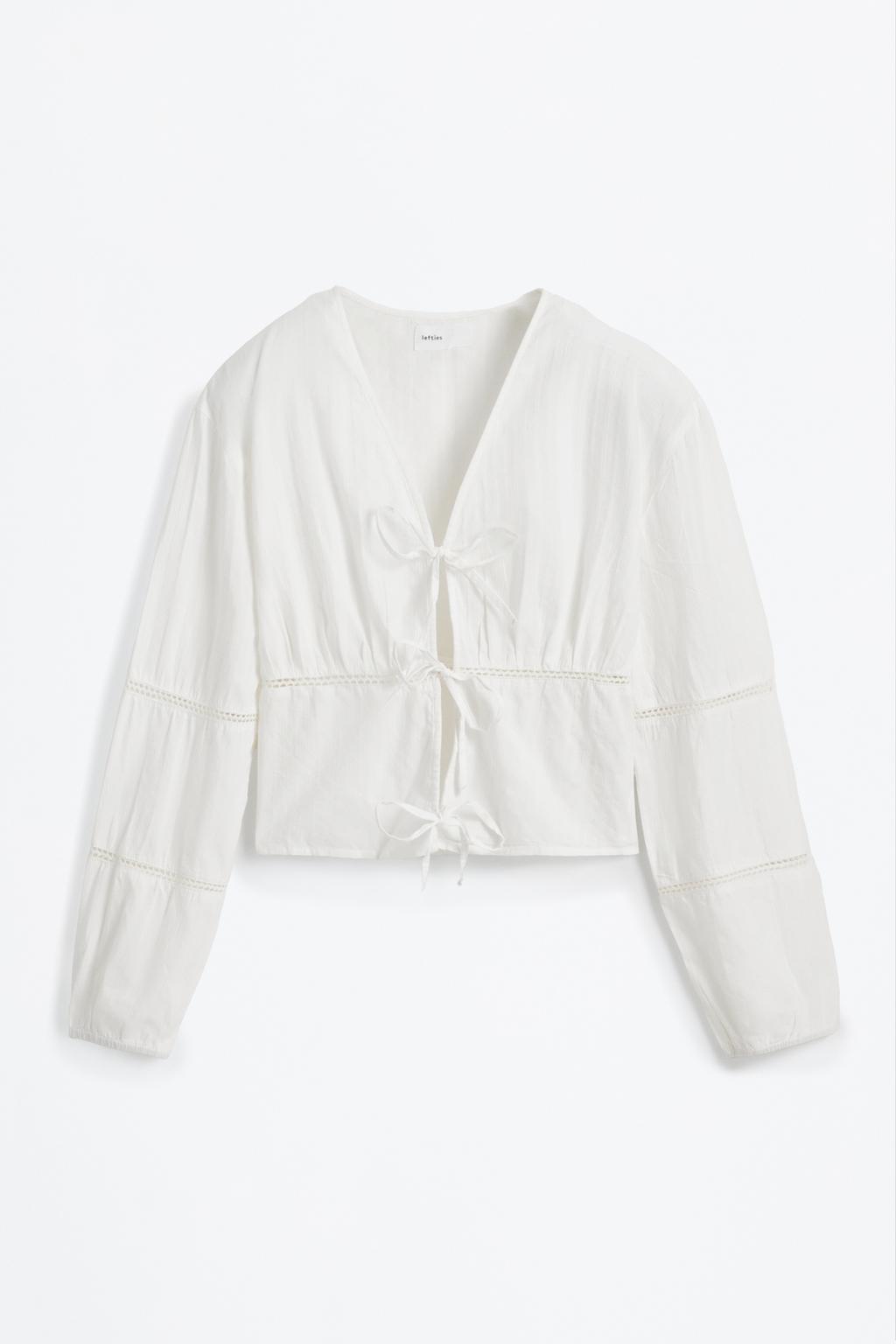 Blusa laçada
