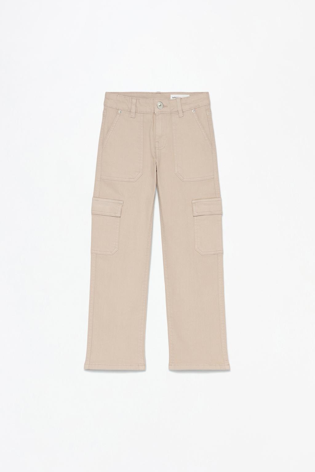 Flared cargo trousers