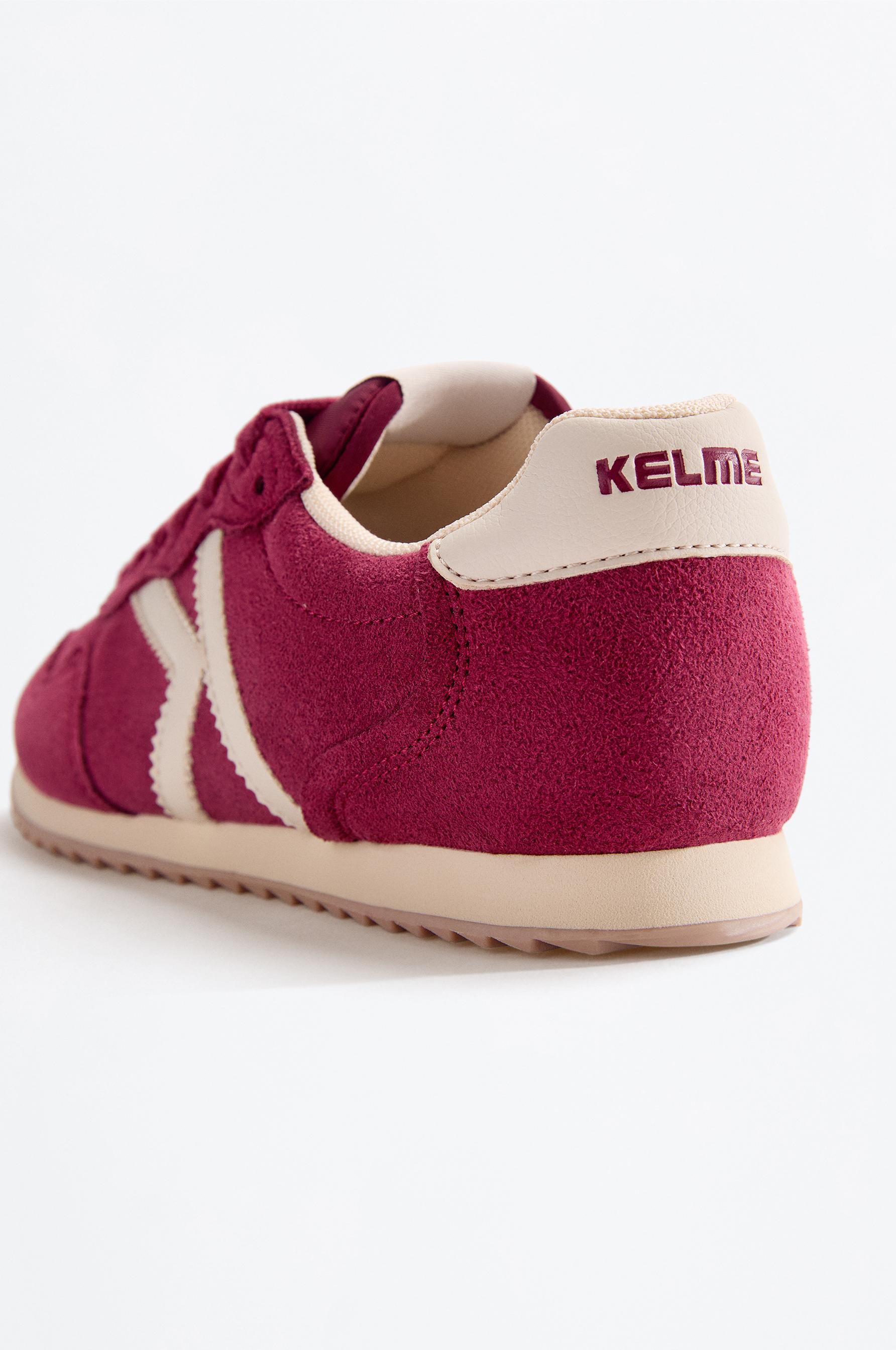 Kelme sports shoe — BURGUNDY