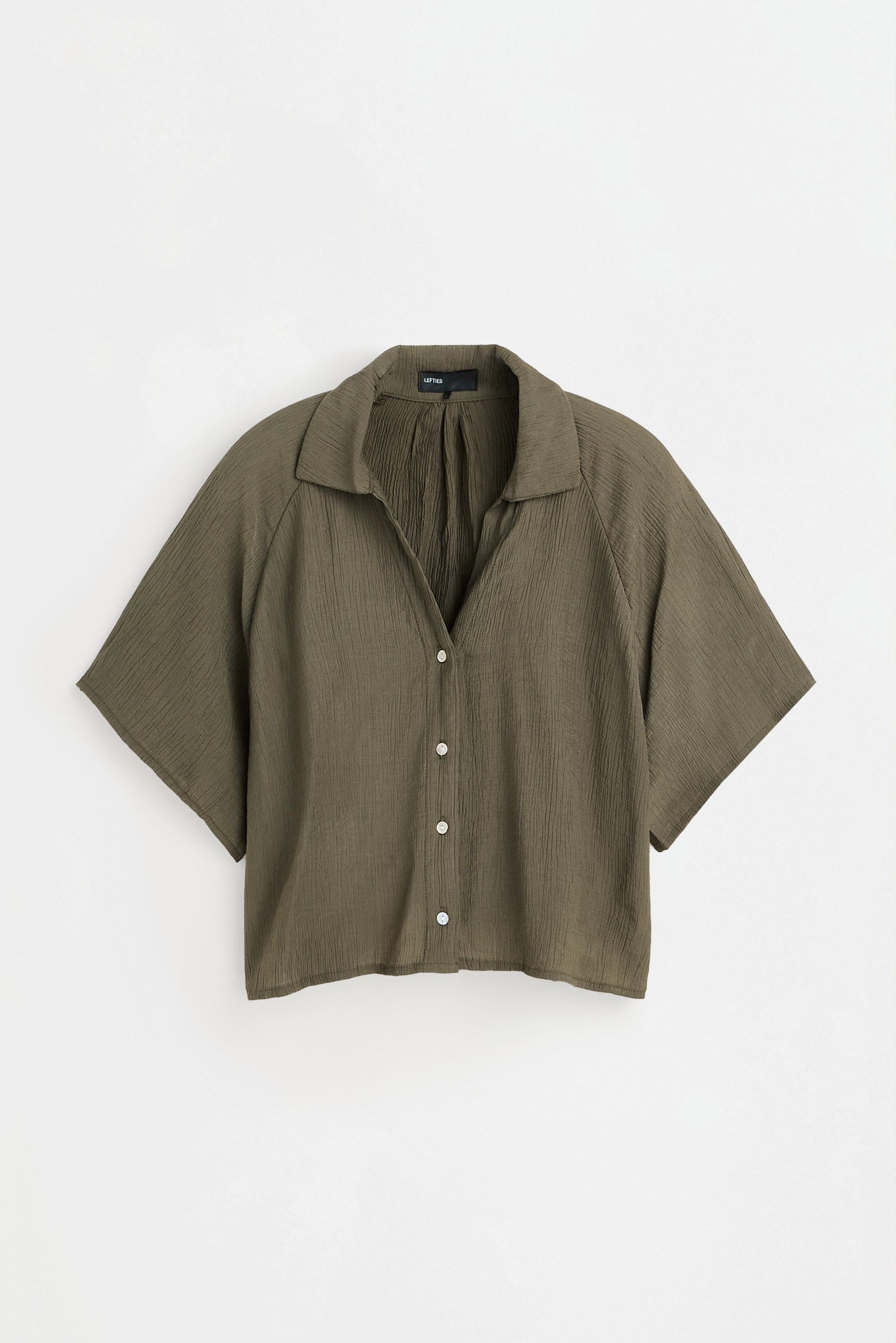 Texture shirt — DARK KHAKI
