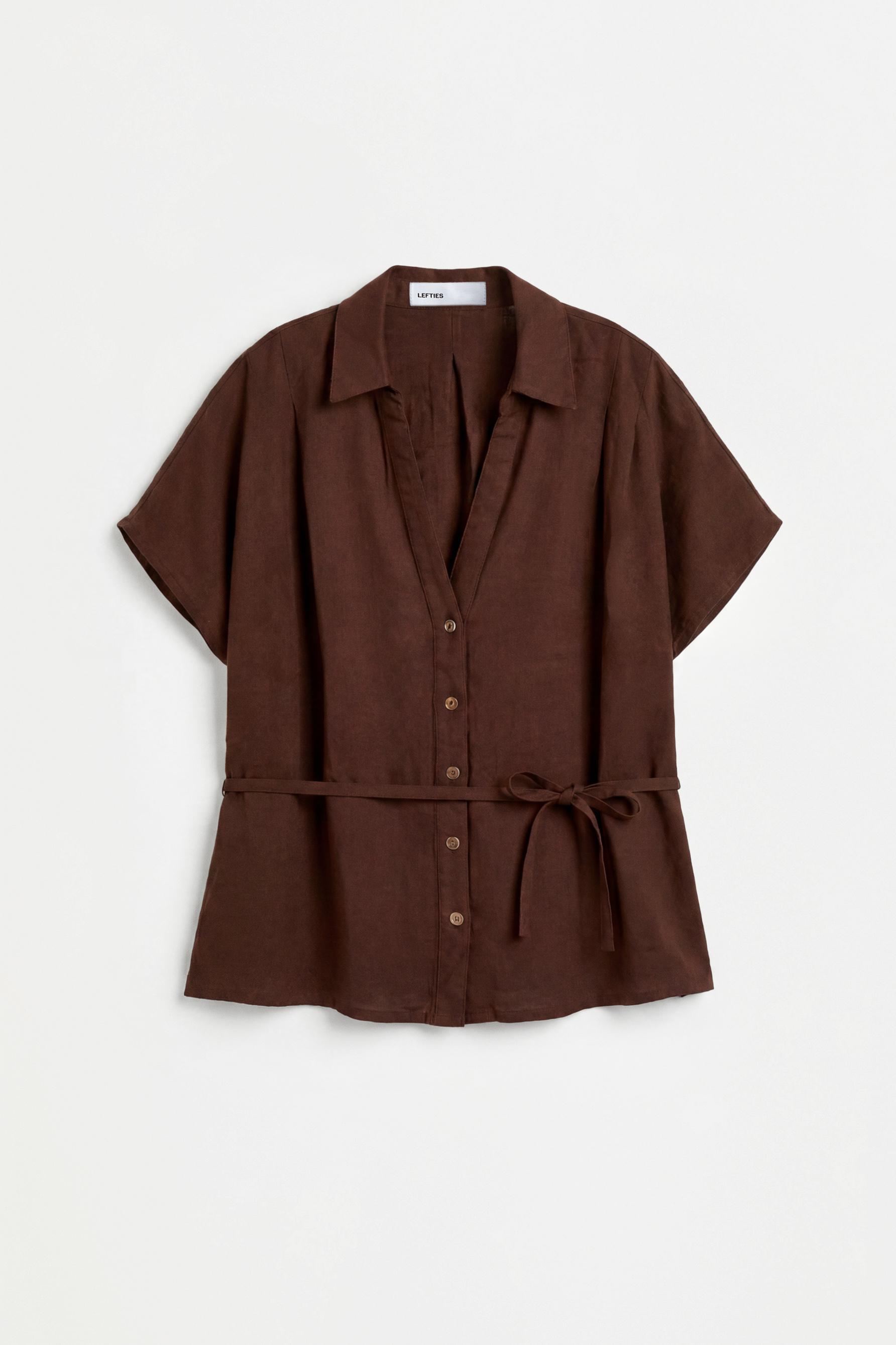 Tie-waist shirt — OCHRE