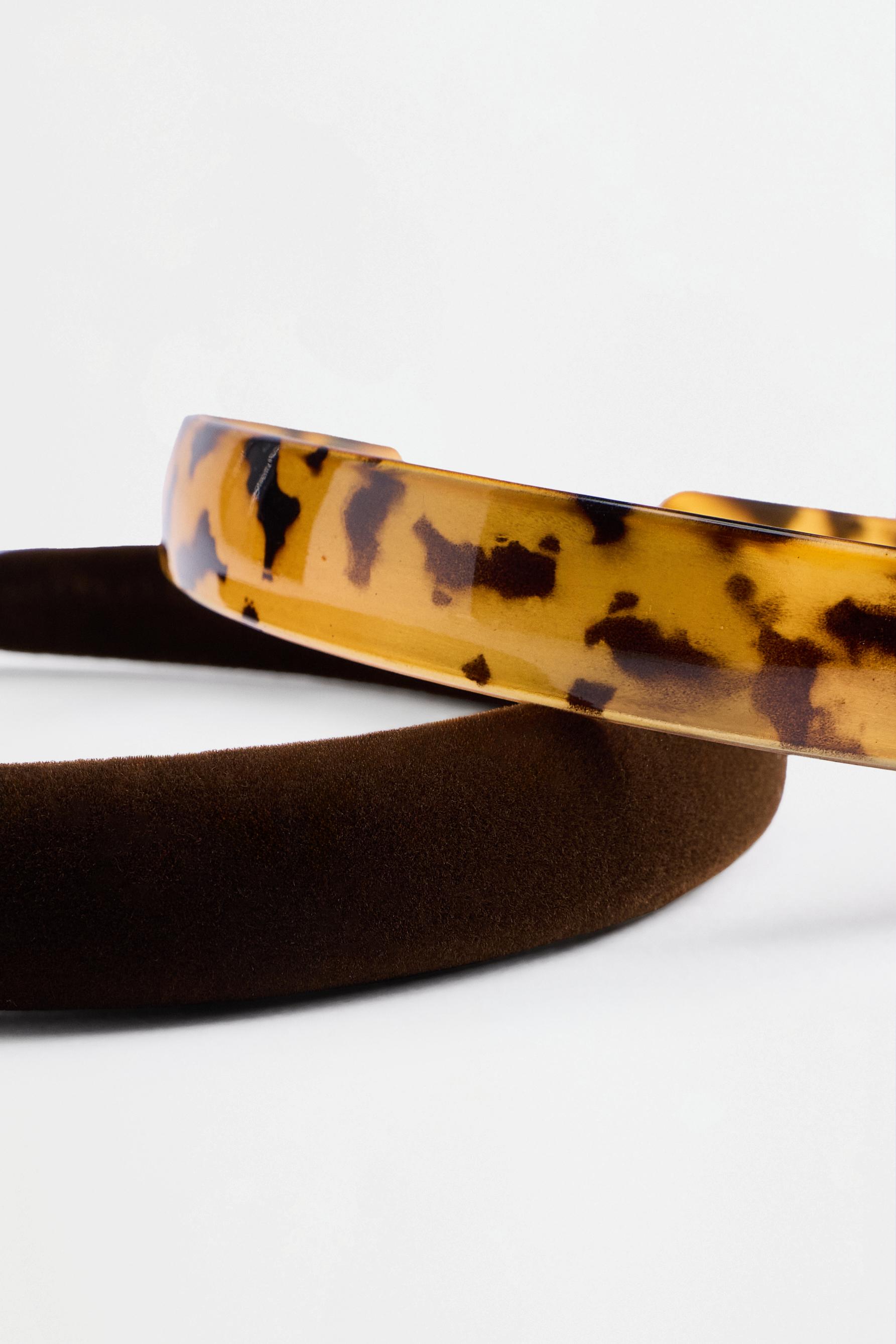 Rigid headbands (2-pack) — DARK BROWN