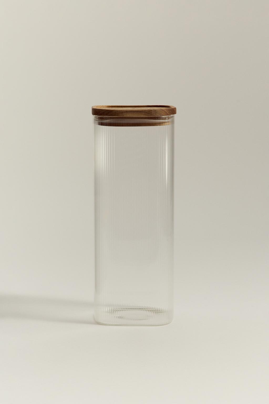 25 x 10 cm borosilicate kitchen canister – Lefties – صورة المنتج