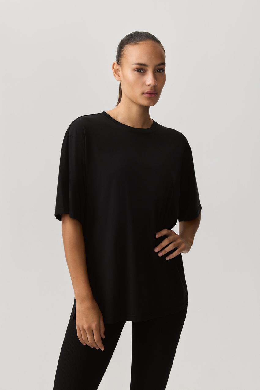 Camiseta fluida manga corta Mochilas Bolsas deportivas