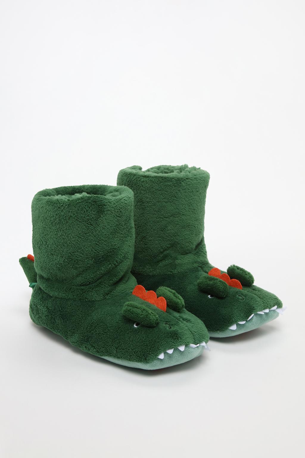 Dinosaur house slippers