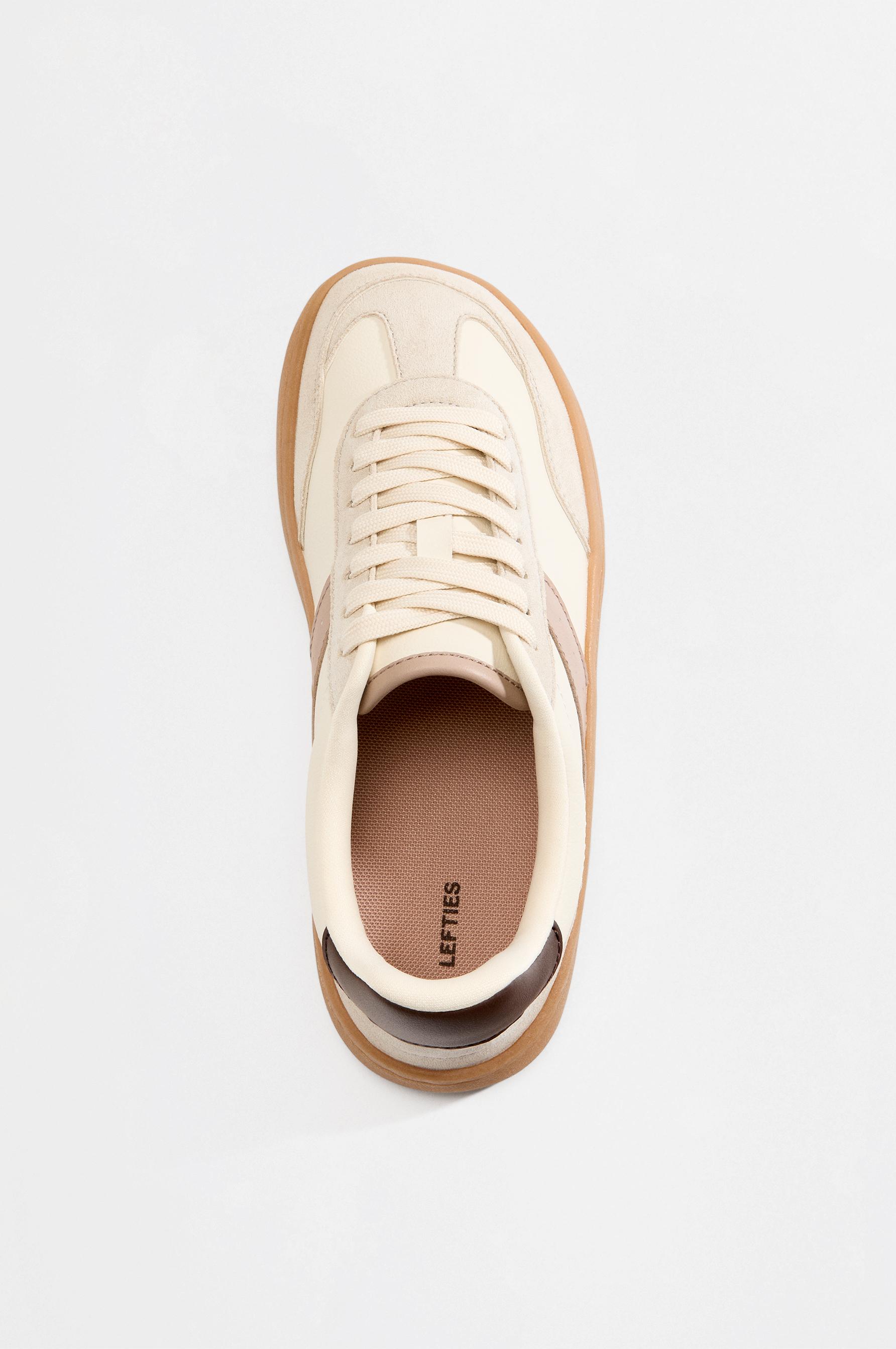 Barefoot-style sneaker — ECRU