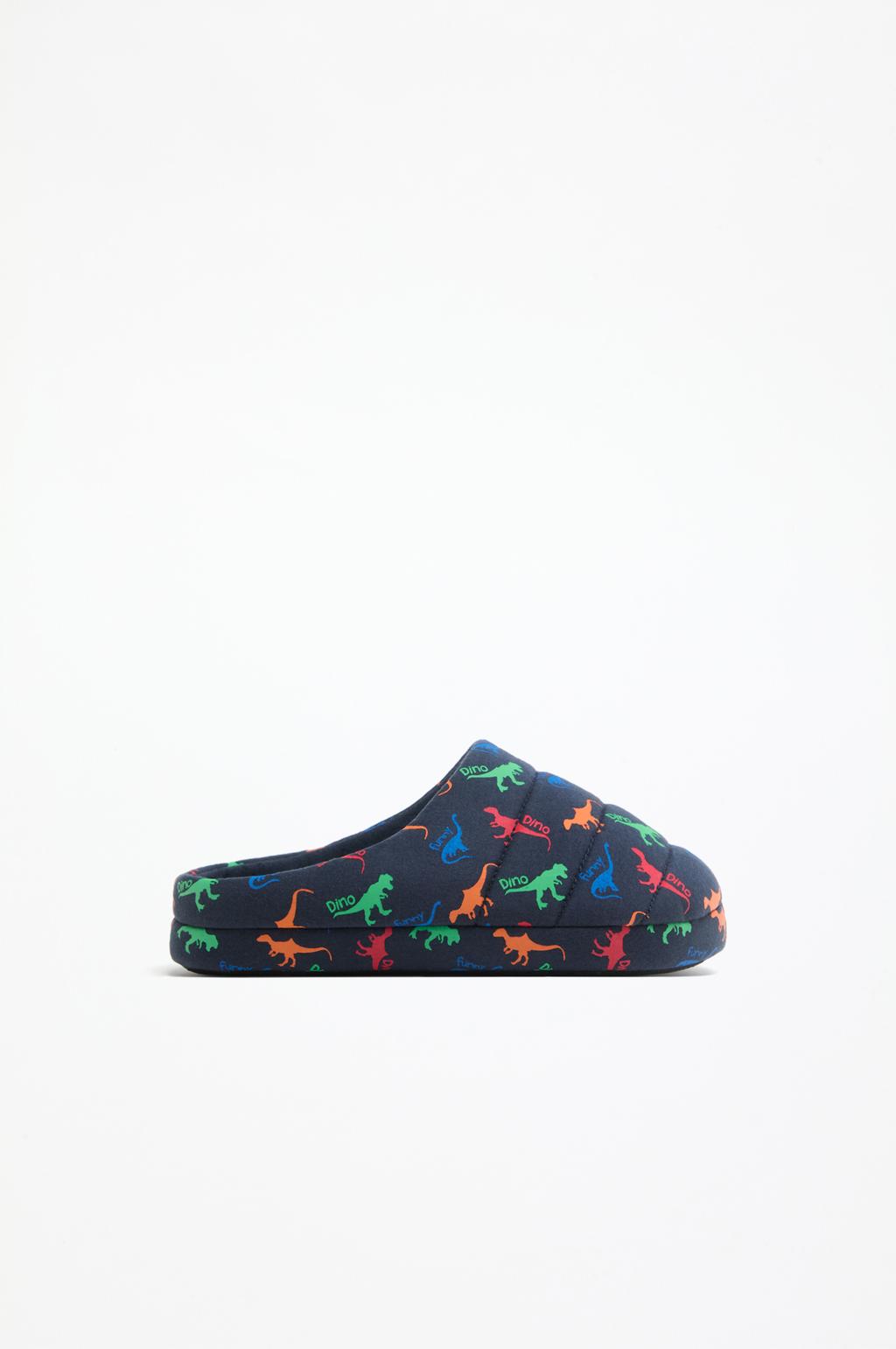 Dinosaur house slippers