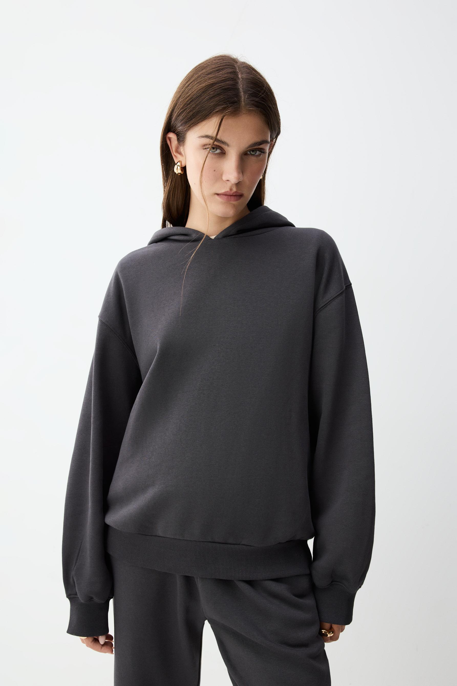 Sweatshirt de fato de treino com capuz