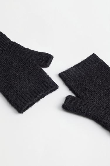 Long mitten gloves — BLACK 4