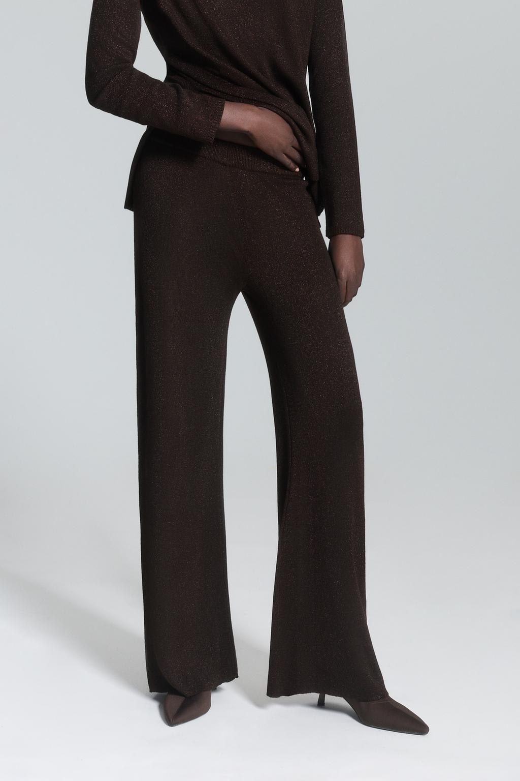 Pantaloni metallizzati