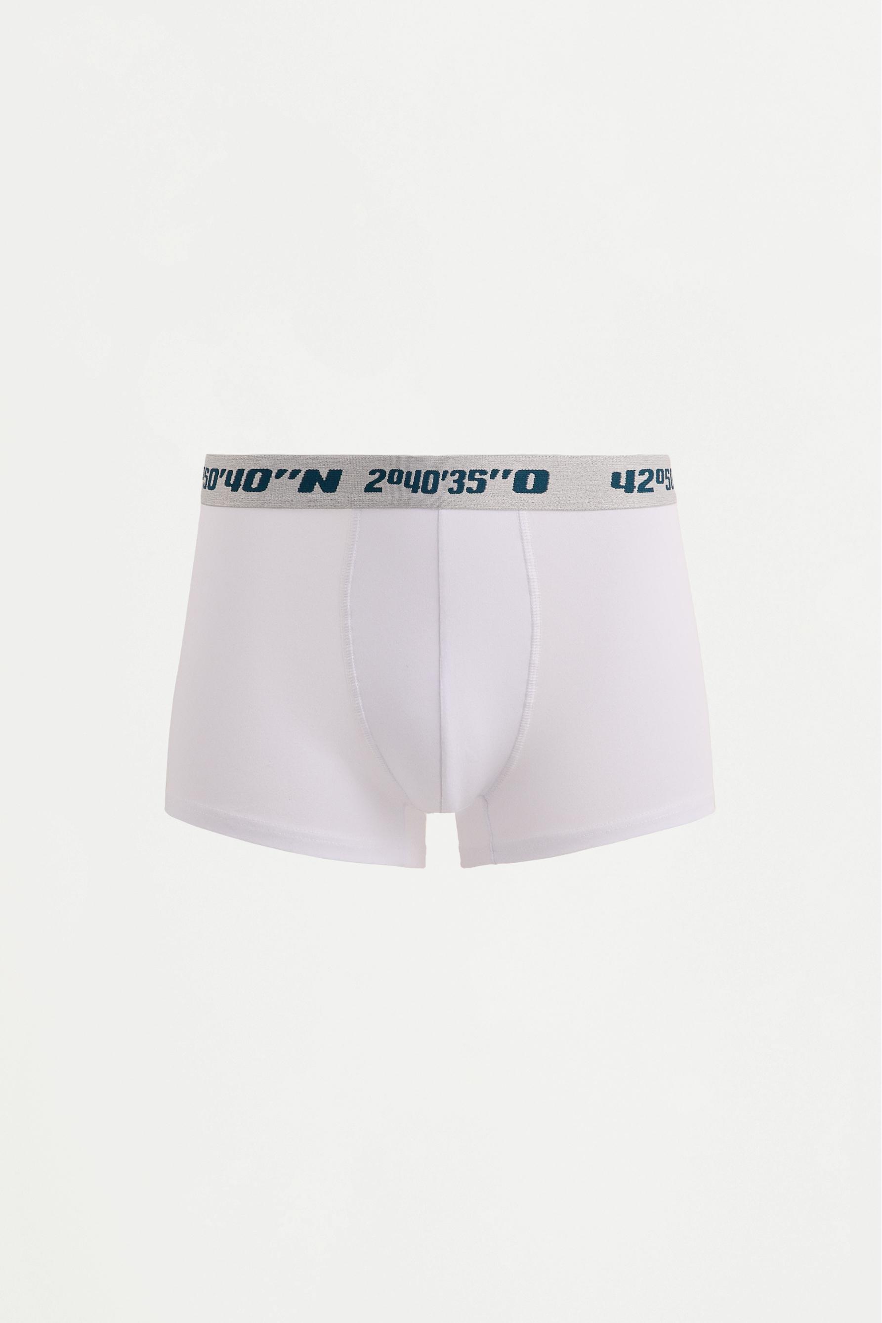 Contrast boxers (Pack of 5) — GREY TONES