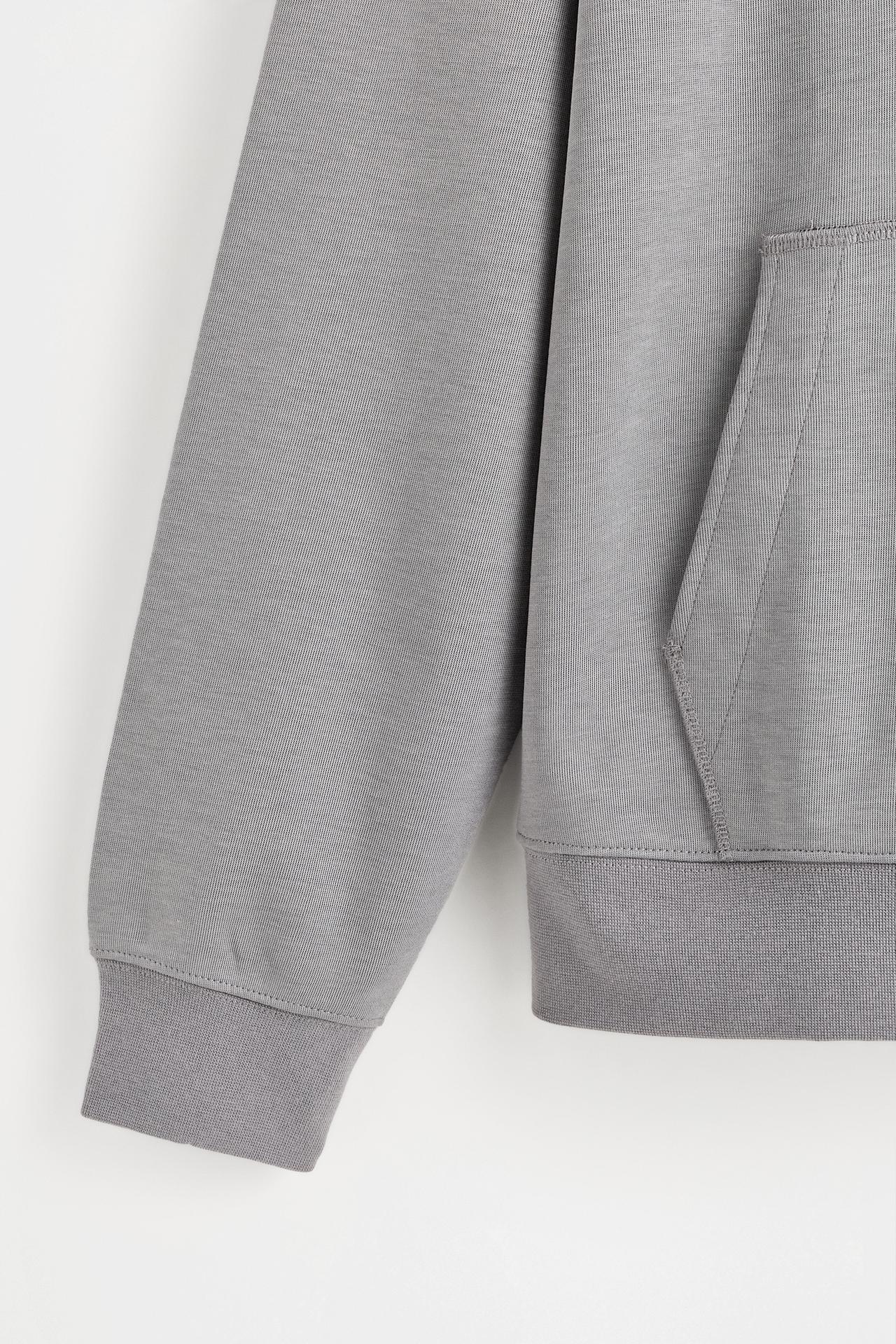 Interlock hoodie — MEDIUM GREY