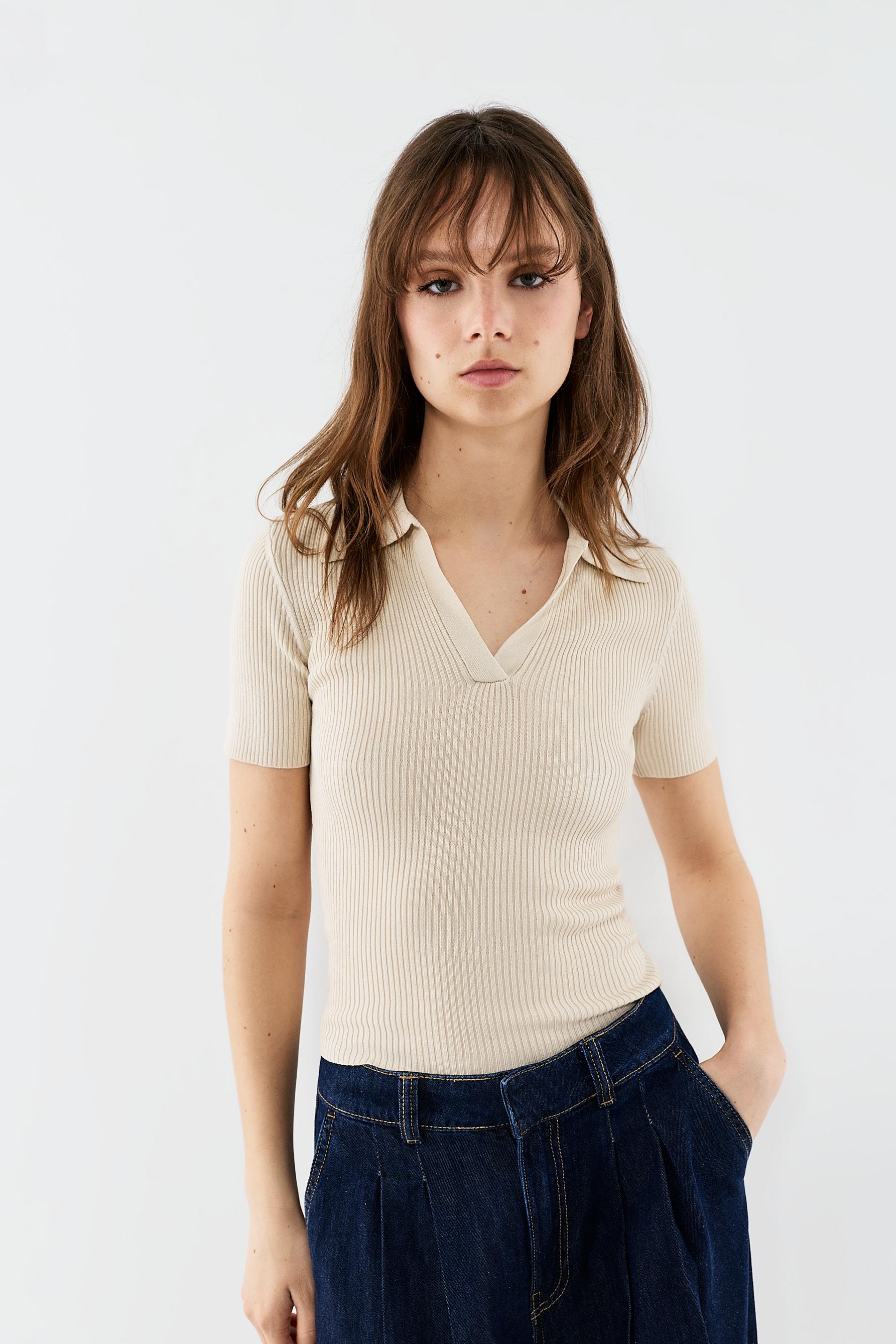 Polo básico punto rib