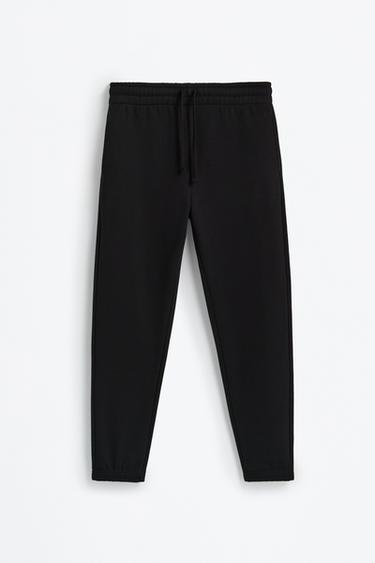 Slim fit tracksuit bottoms — BLACK 6