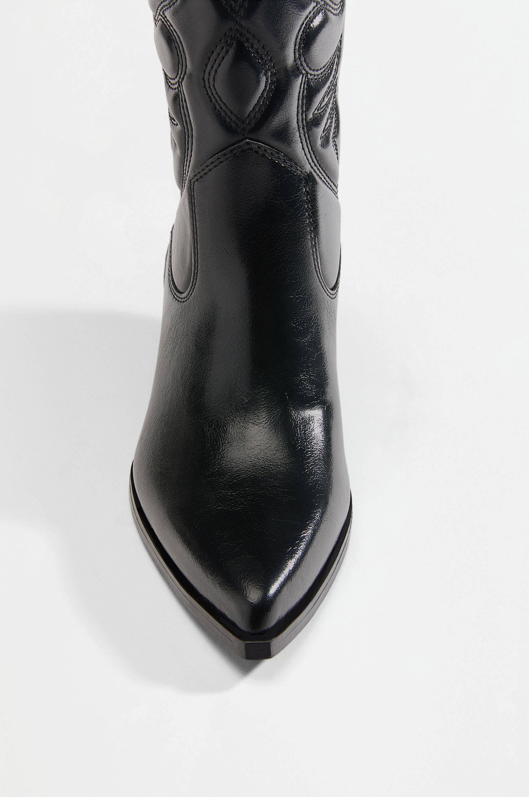 Cowboy boot — BLACK