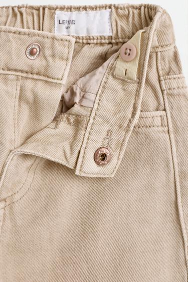 Balloon fit jeans — MEDIUM ECRU 4