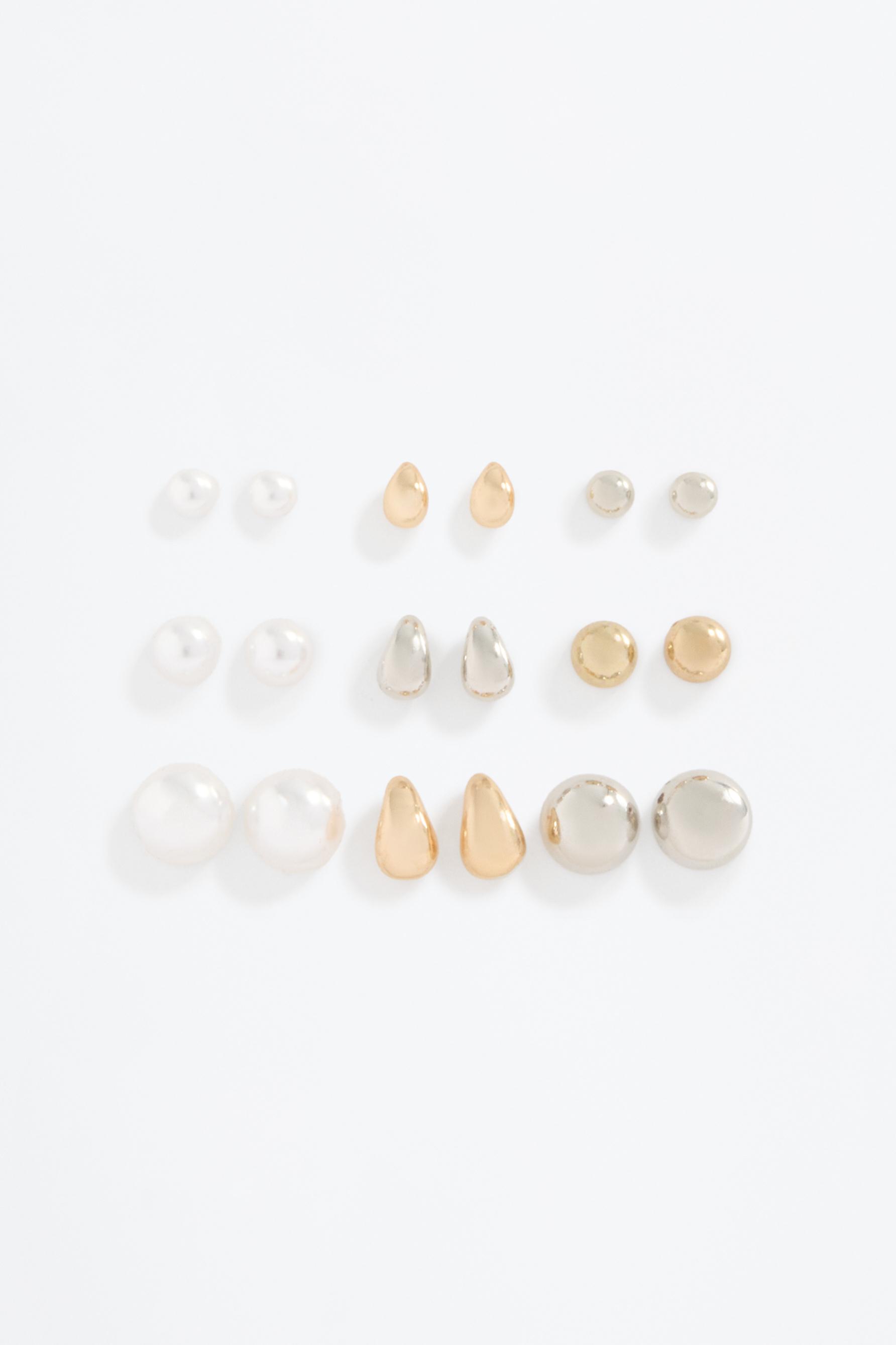 Mismatched earrings (Pack 9) — VARIOUS