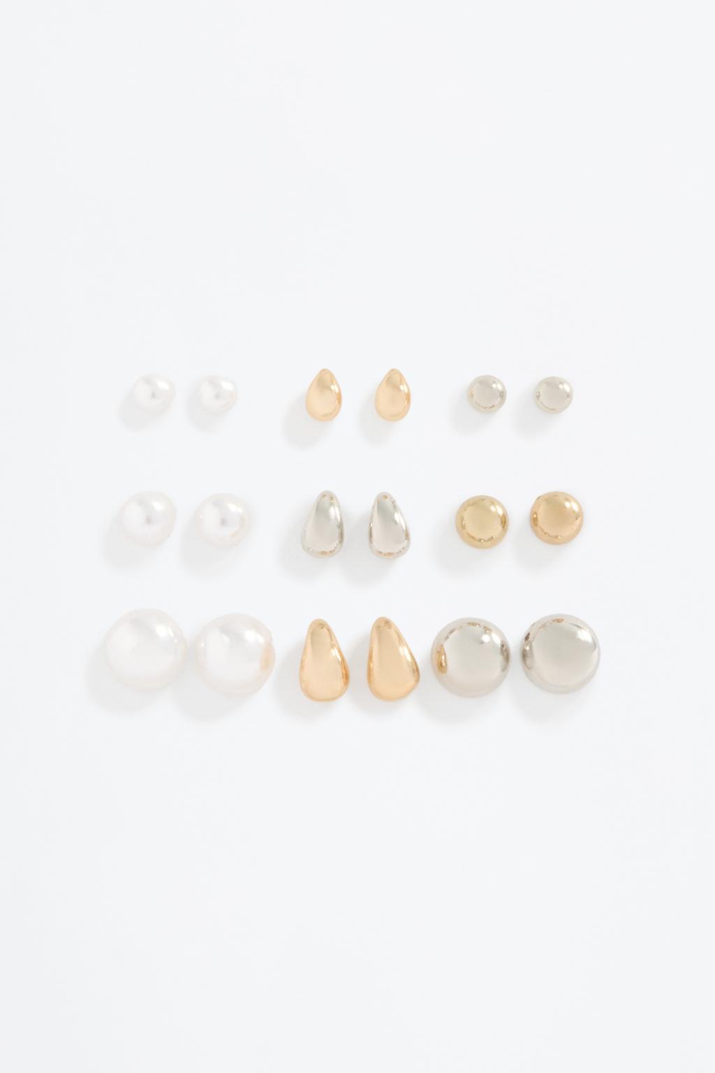 Pack 9 brincos combinados