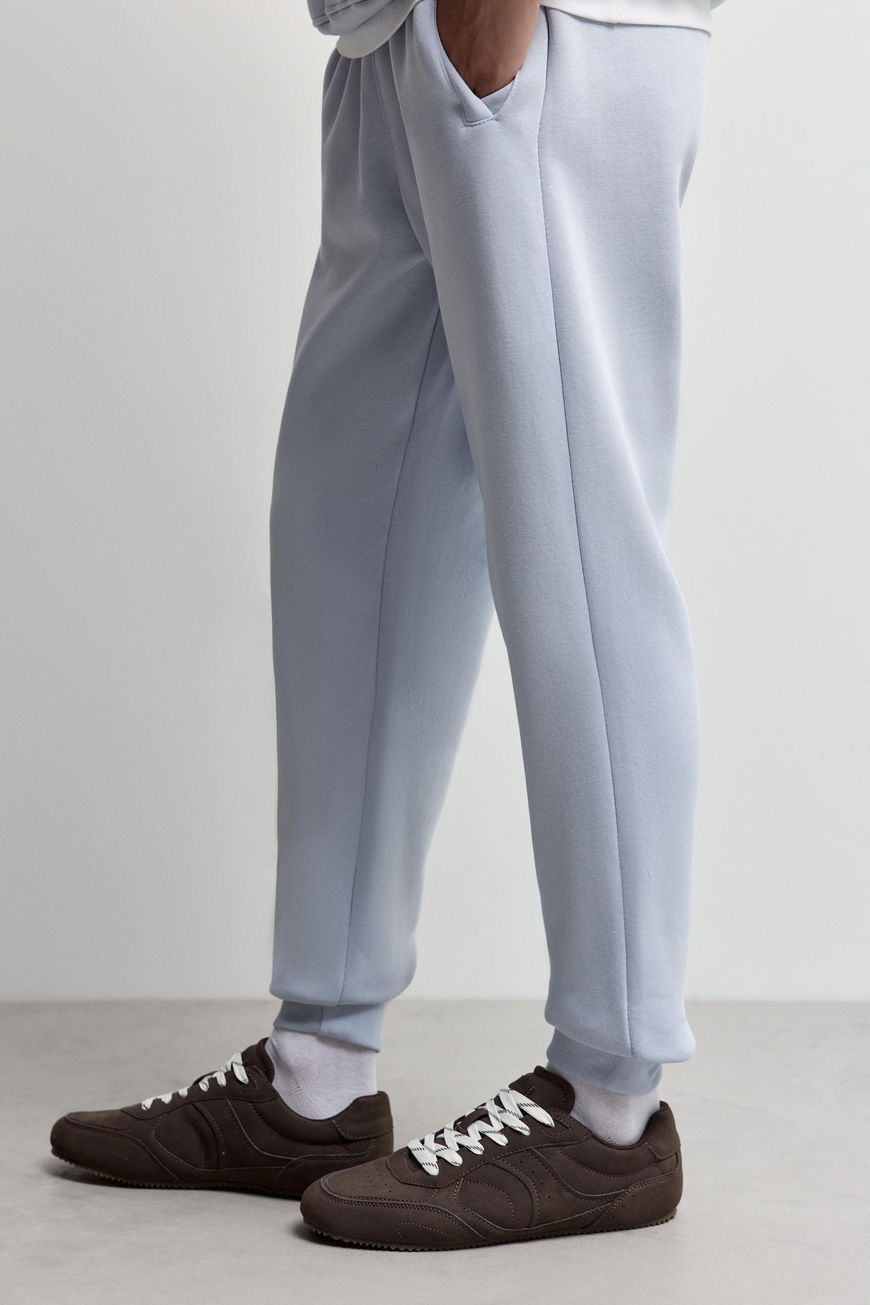Regular fit tracksuit bottoms — SKY BLUE