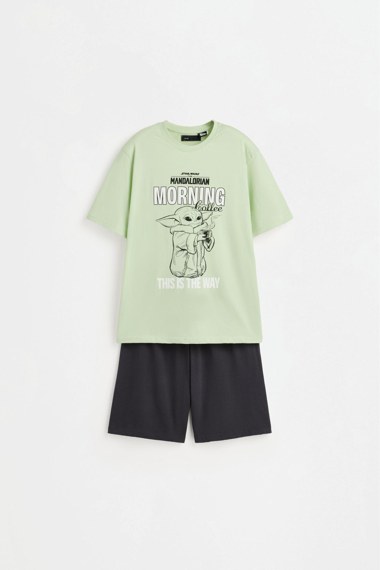 Mandalorian ©Disney short pyjamas — GREEN