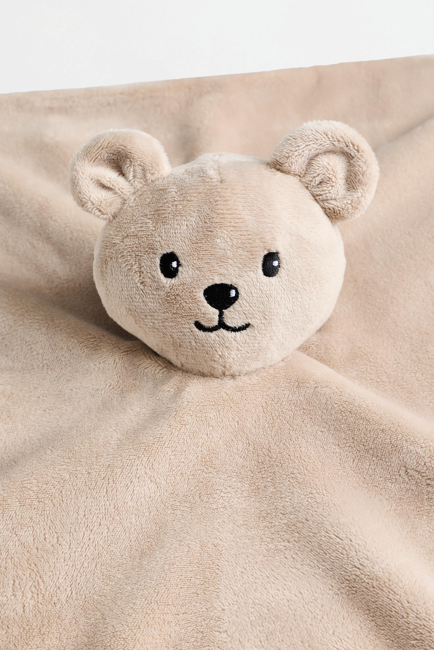 Fuzzy bear doudou — BEIGE