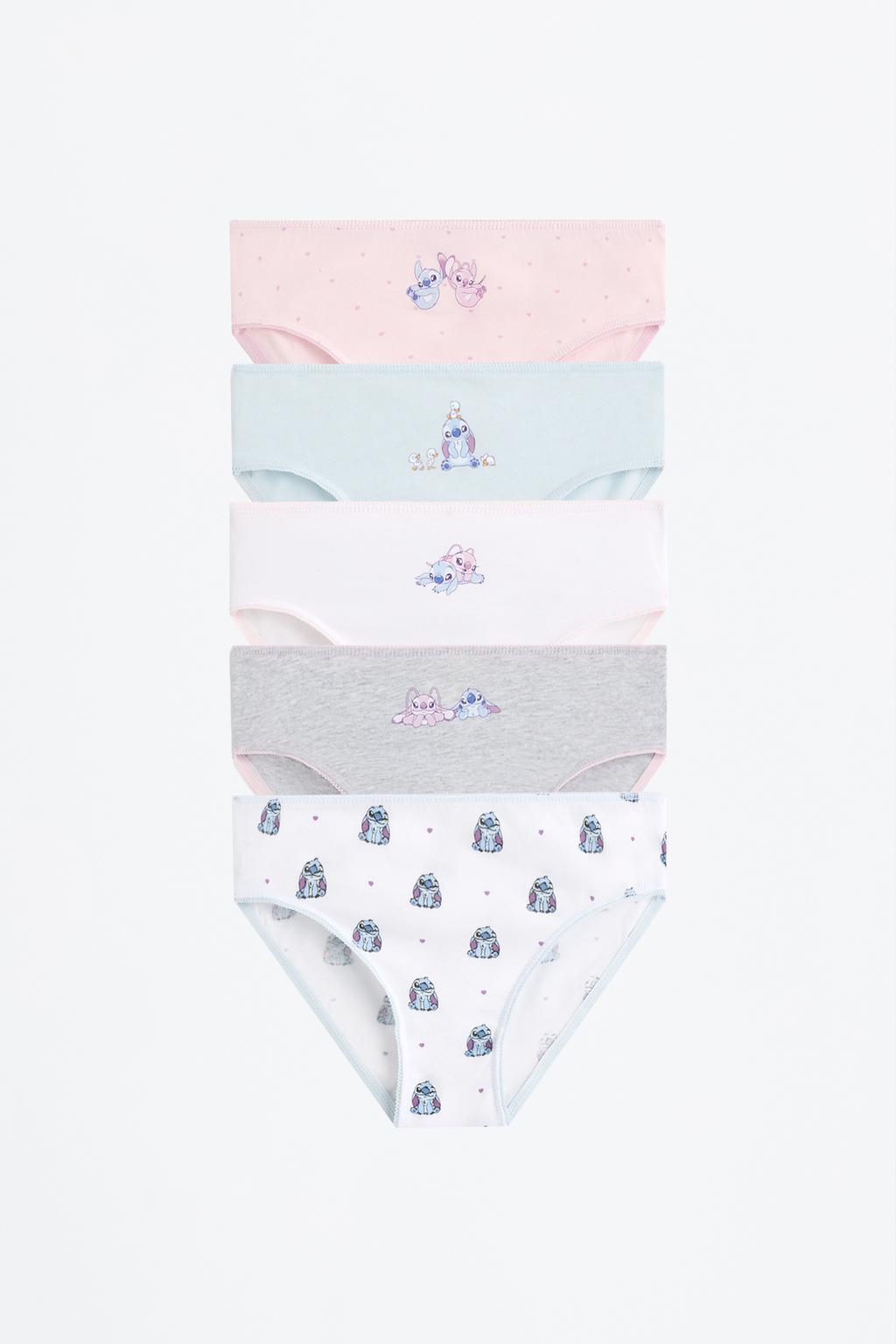 5-pack of Angel and Stitch ©Disney briefs