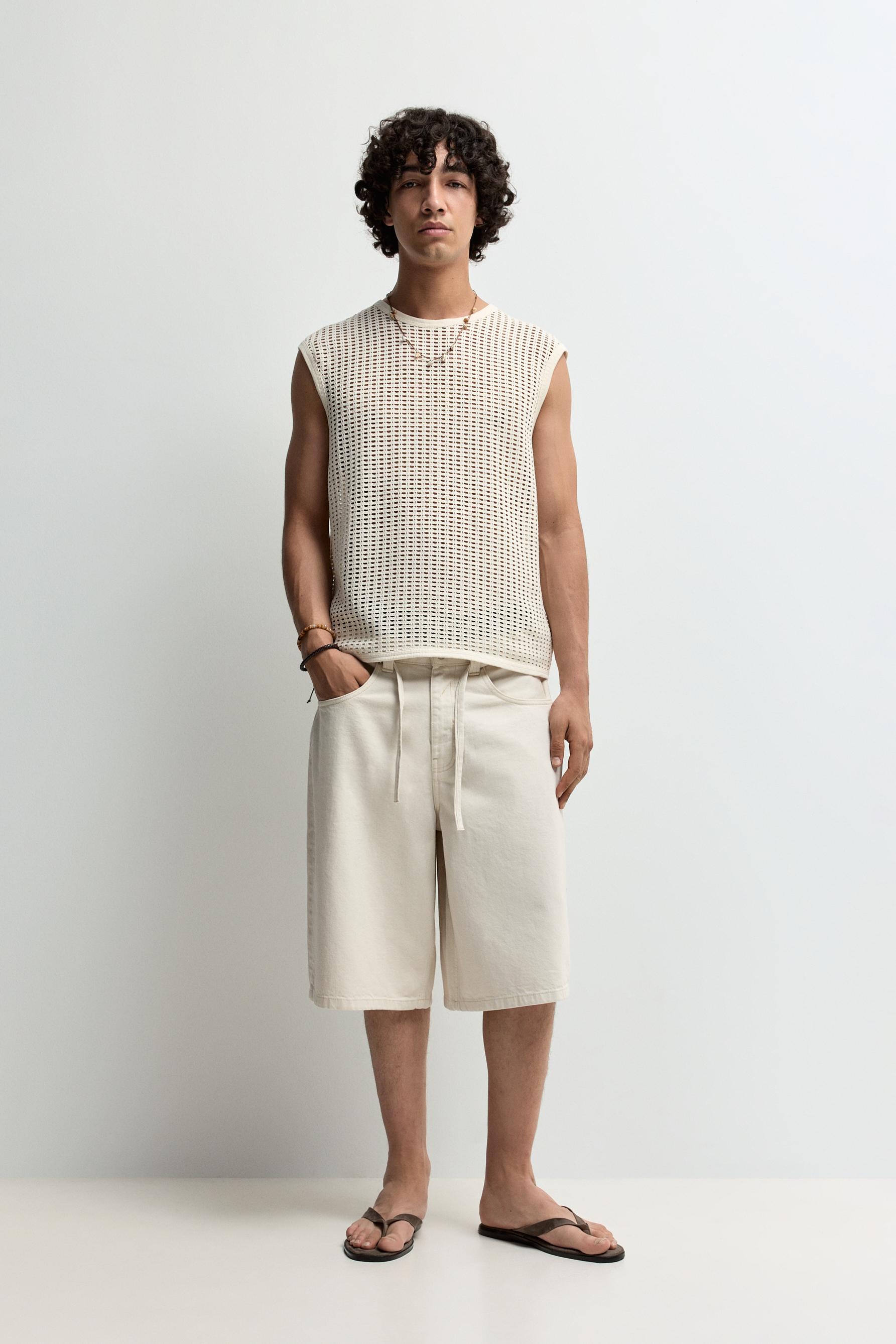 Mesh tank top — BUTTER