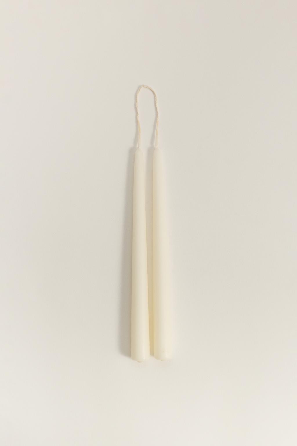 Pack de 2 velas pequenas 23 cm