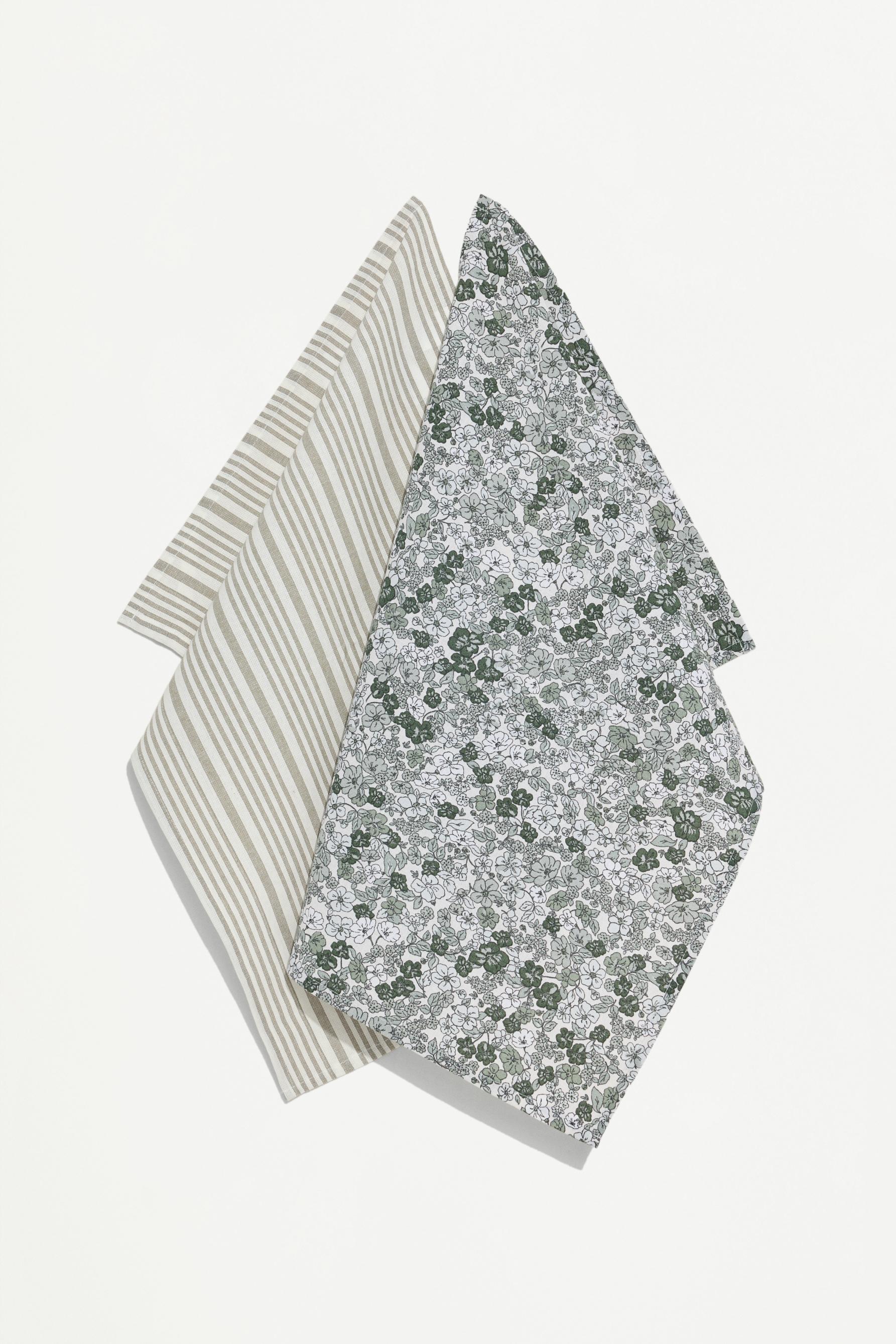 Paños cocina combinados (Pack 2)