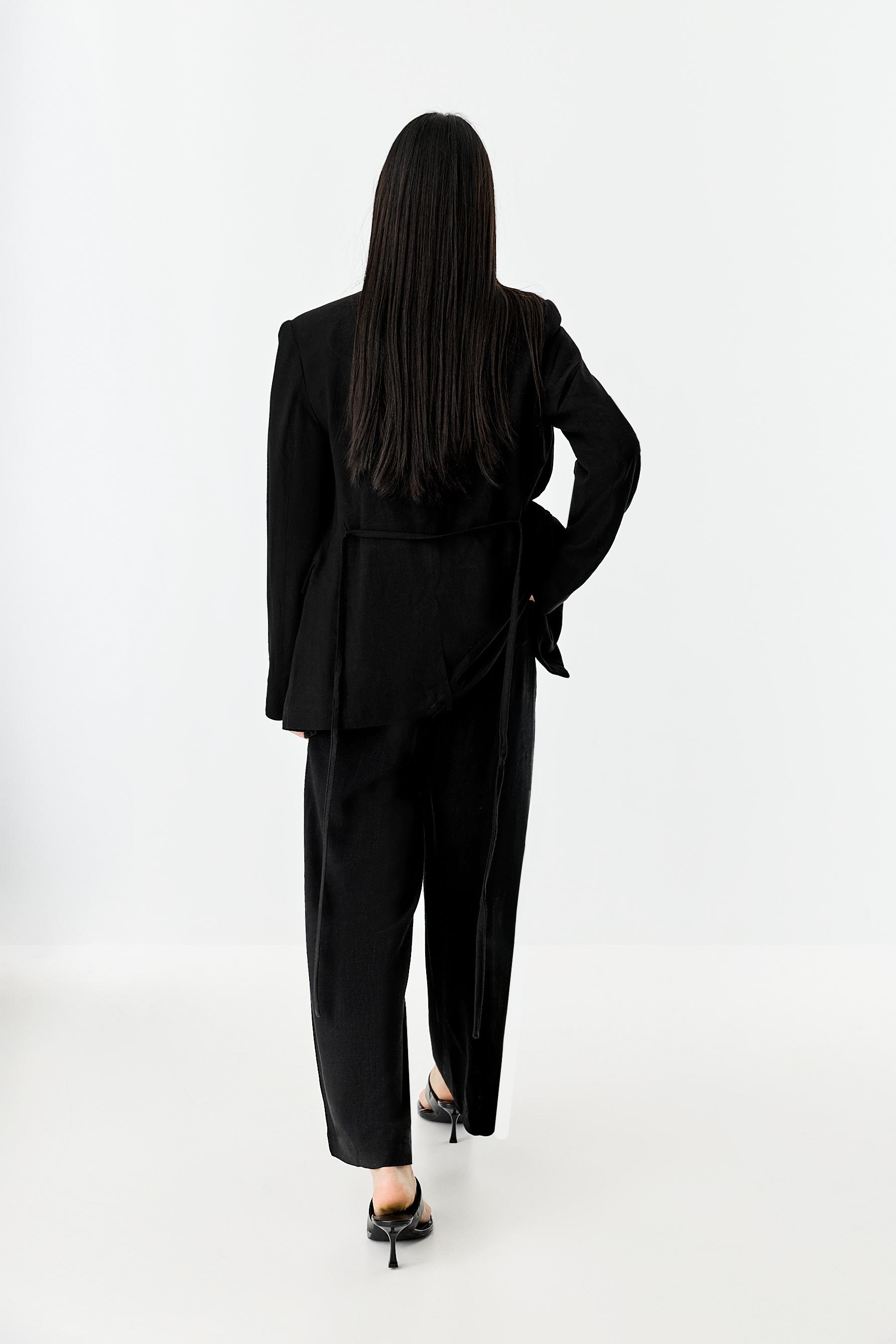 Rustic trousers — BLACK