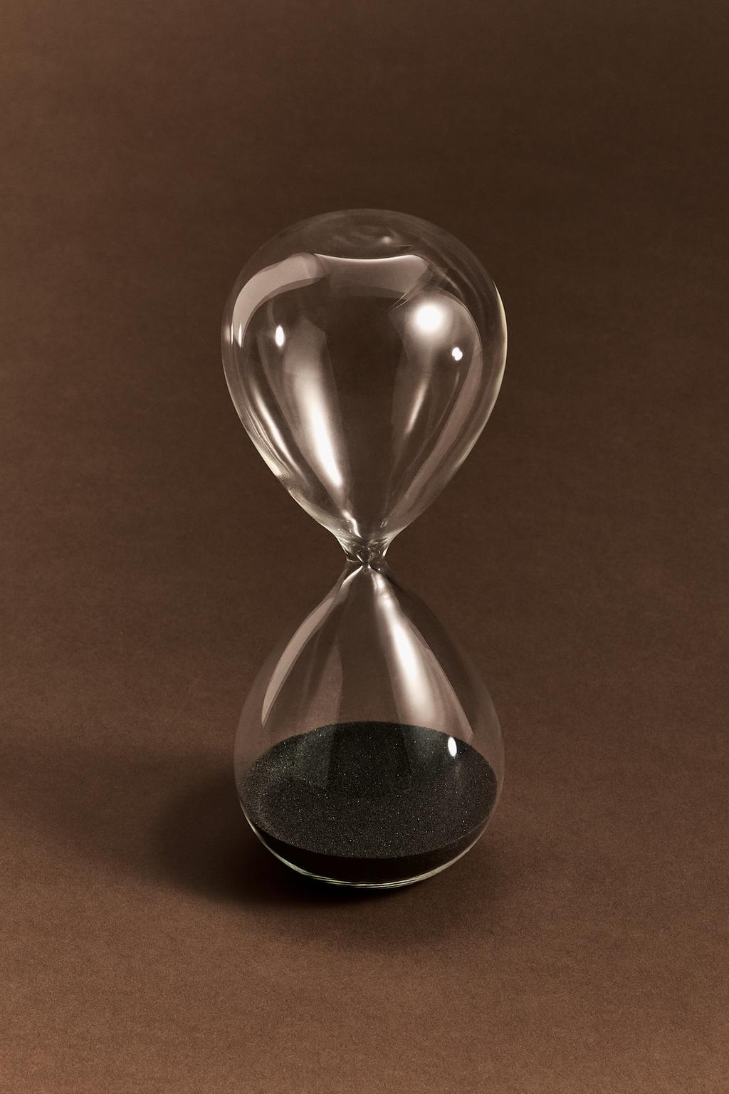 Reloj arena vidrio 21 x 7,5 cm