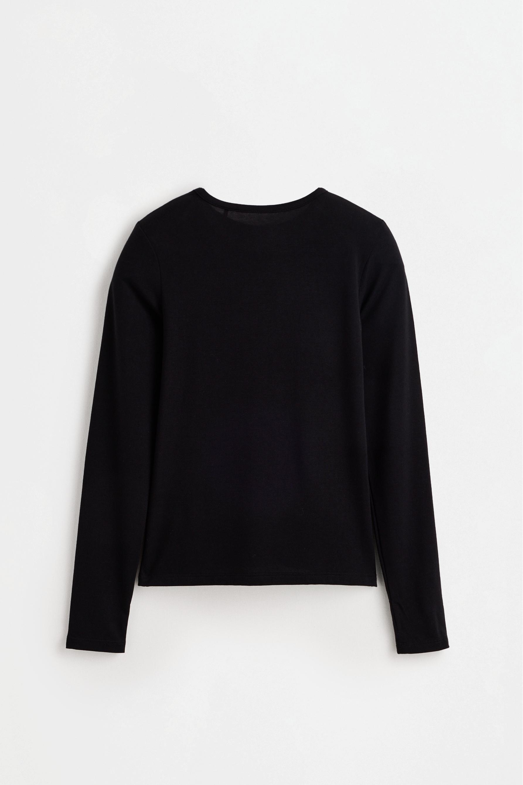 LIGHT WEIGHT Thermal Comfort T-Shirt — BLACK