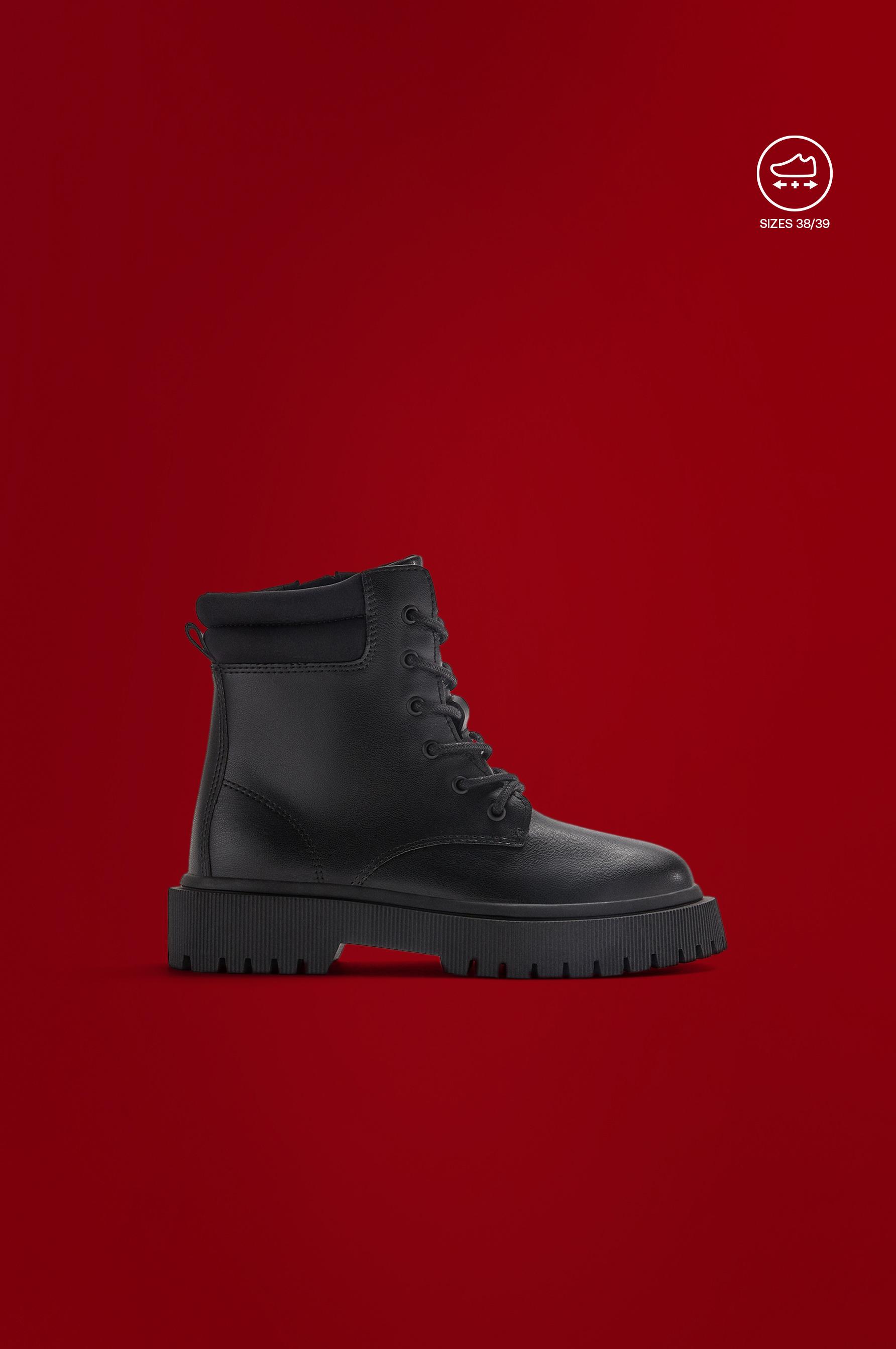 Collar boot — BLACK